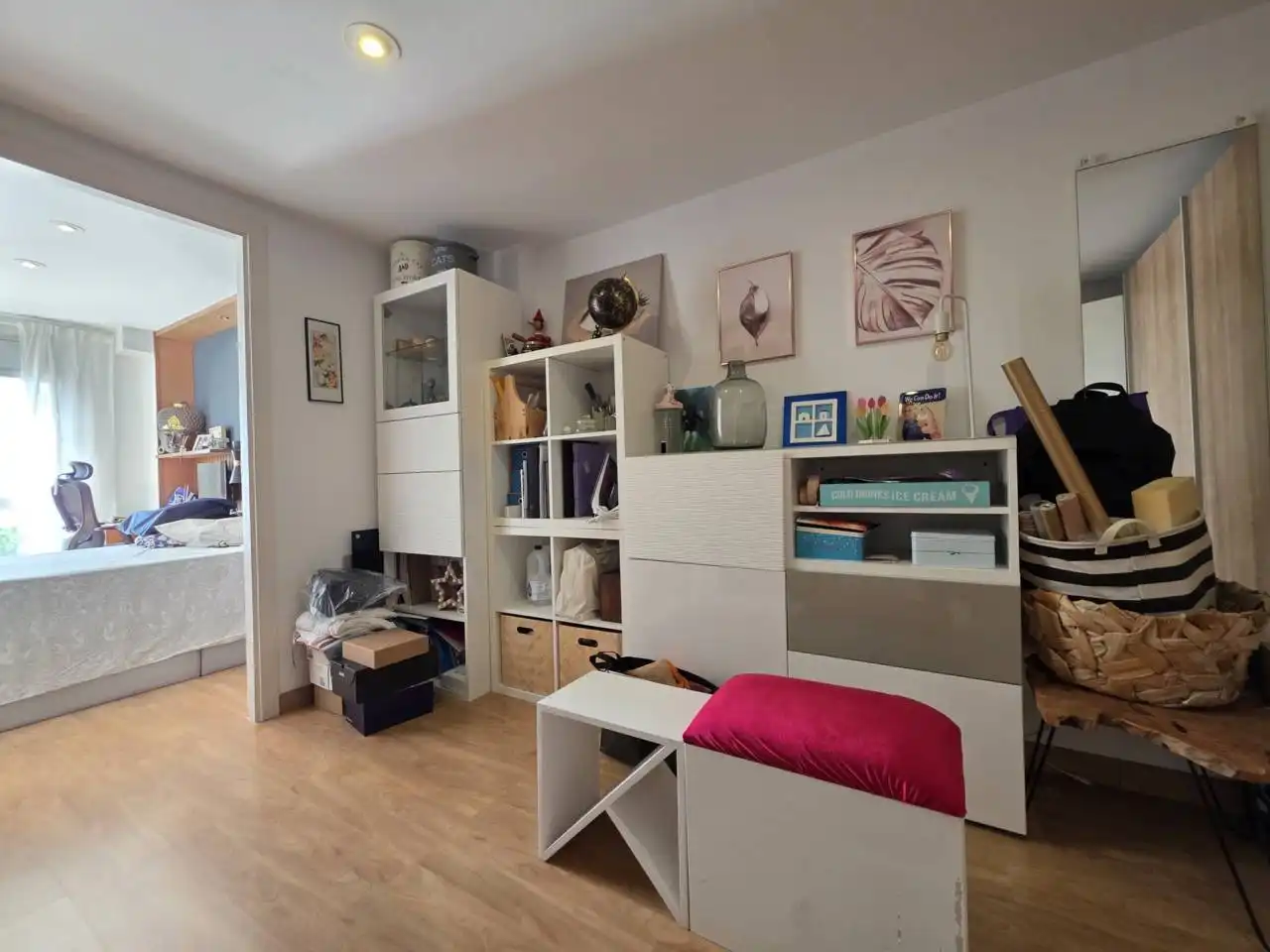 Sala de estar de Ático en venta en Mataró con Aire acondicionado, Calefacción y Terraza