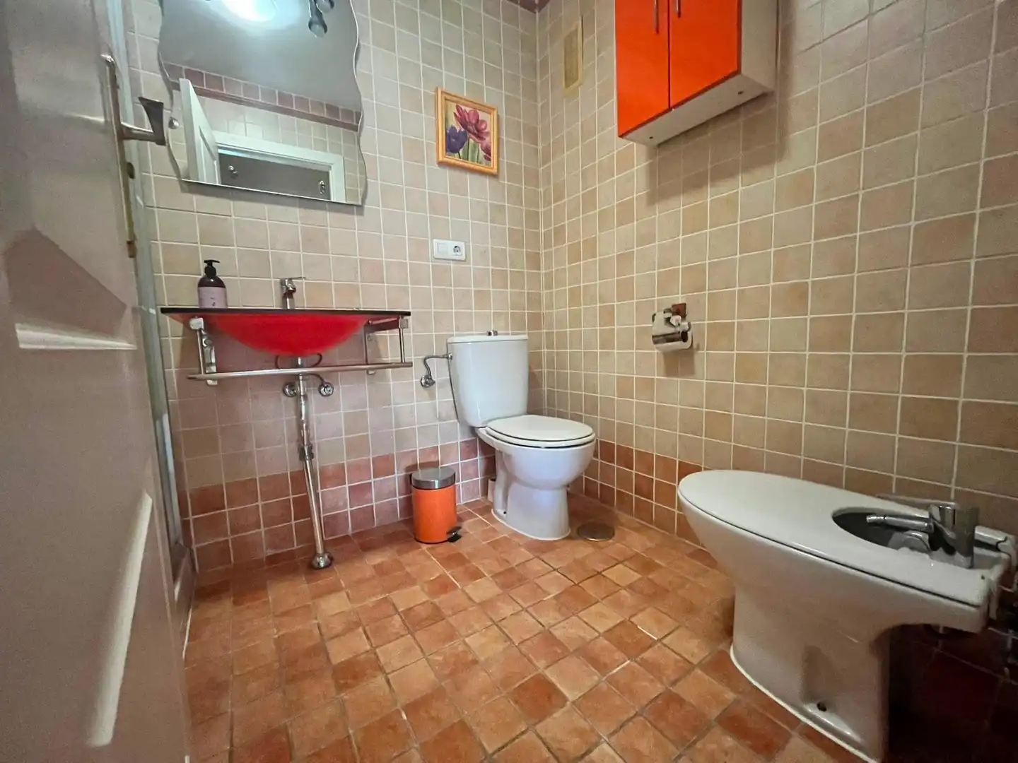 Baño de Piso de alquiler en Jerez de la Frontera con Aire acondicionado, Trastero y Amueblado