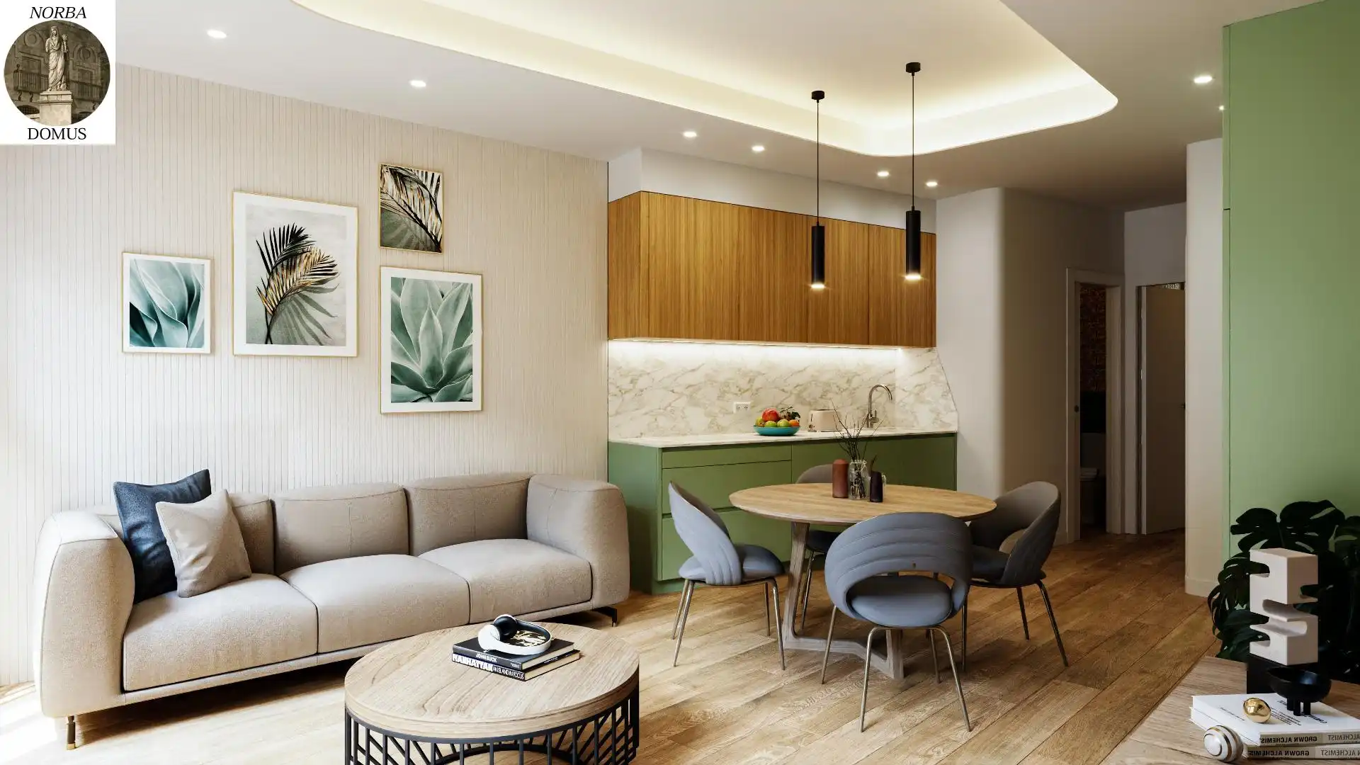 Sala de estar de Apartamento en venta en Cáceres con Aire acondicionado, Calefacción y Amueblado