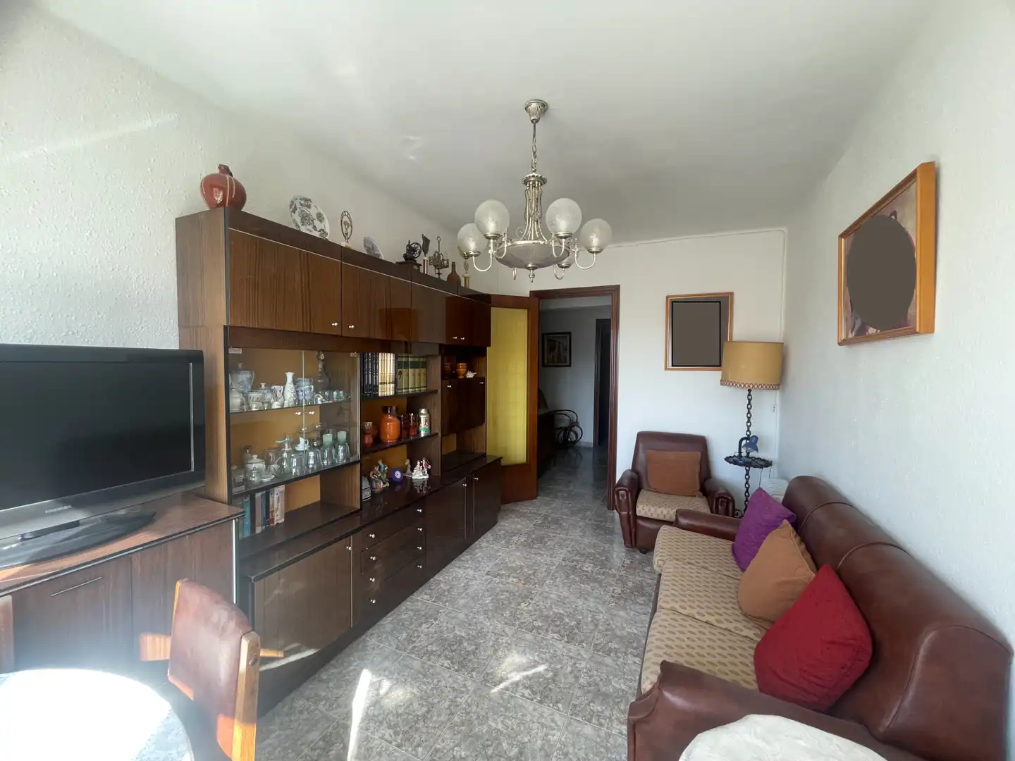 Sala d'estar de Pis en venda en Balaguer amb Calefacció, Moblat i Forn