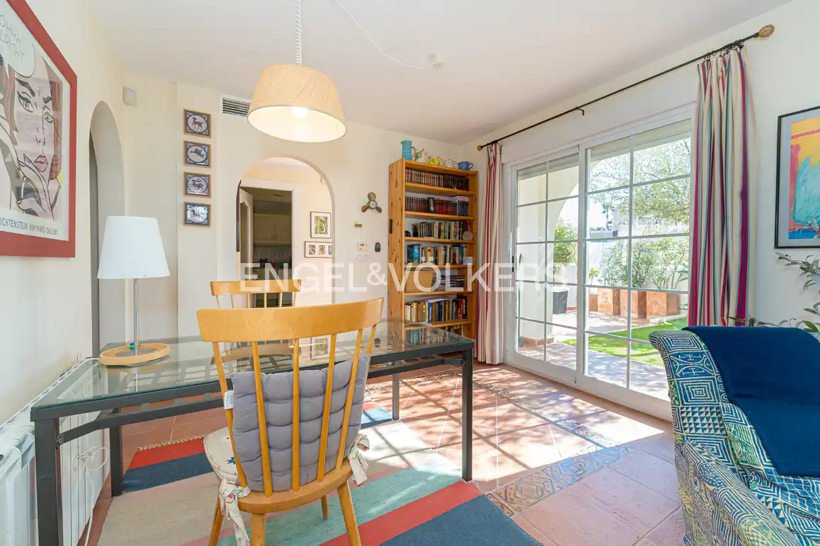 Dining room of Houses for sale in Villajoyosa / La Vila Joiosa  with Air Conditioner, Private garden and Terrace