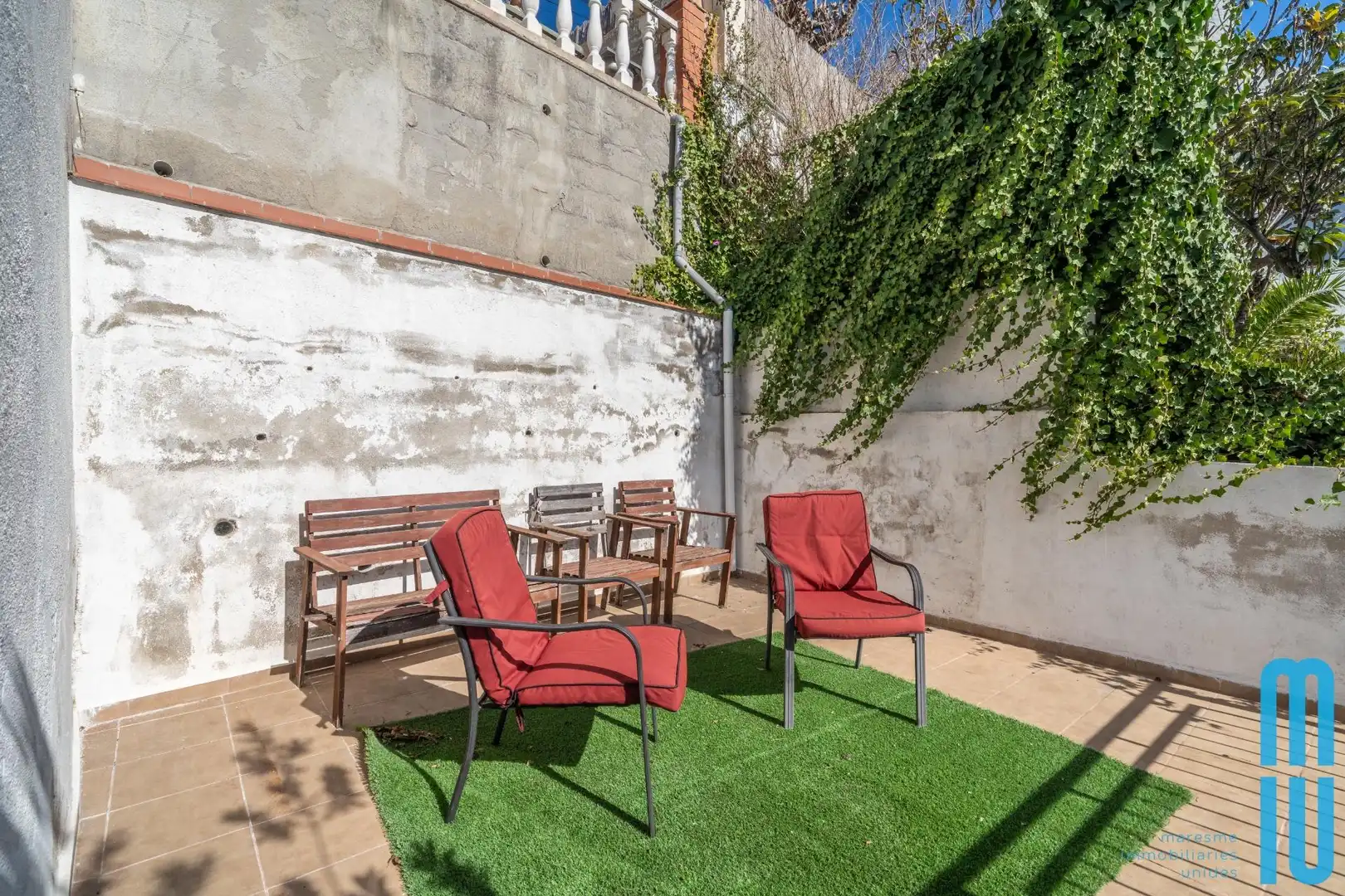 Terraza de Casa o chalet en venta en Pineda de Mar con Calefacción, Jardín privado y Terraza