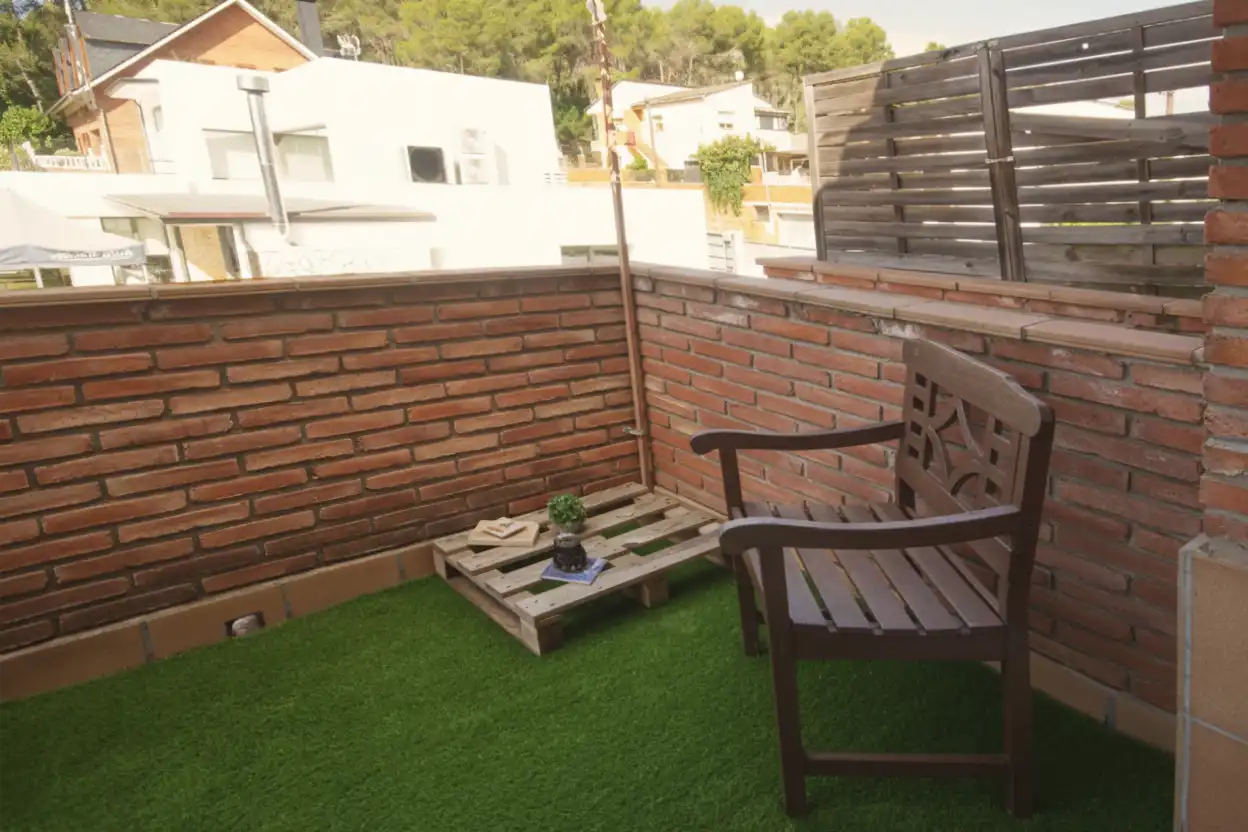 Terrace of Detached homes for sale in Sant Quirze del Vallès  with Heating, Private garden and Parquet flooring