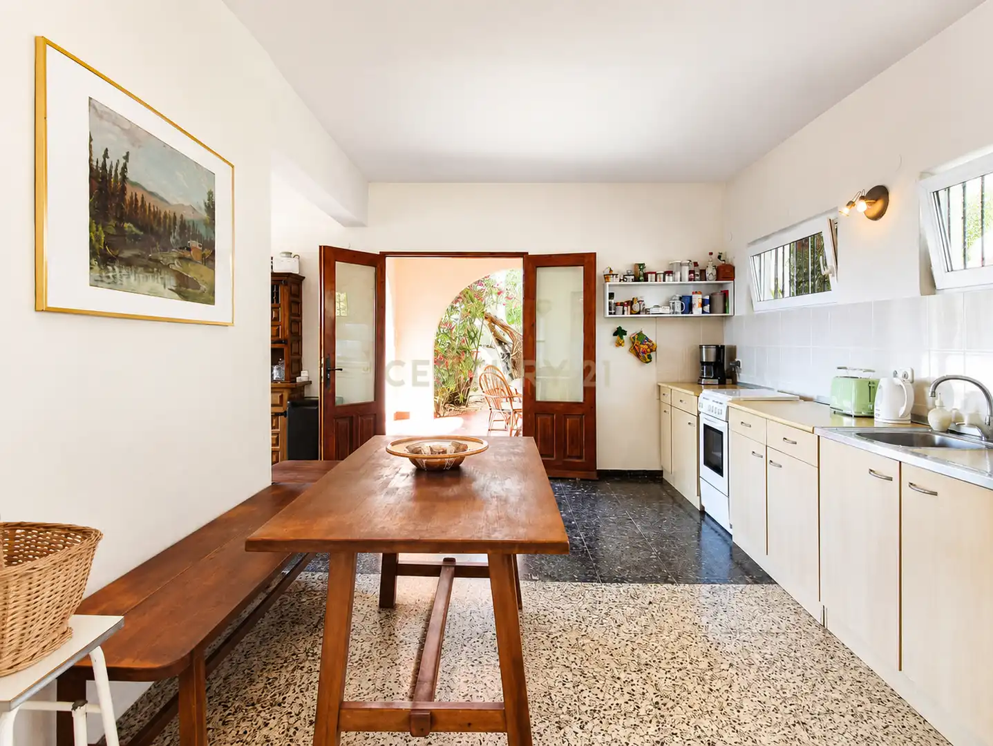 Cocina de Casa o chalet de alquiler en Benissa con Jardín privado, Horno y Lavadora
