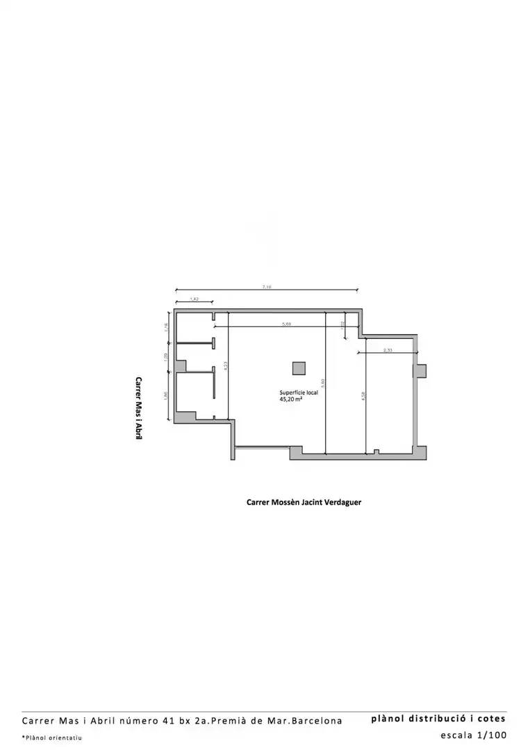 Local en venta en Premià de Mar