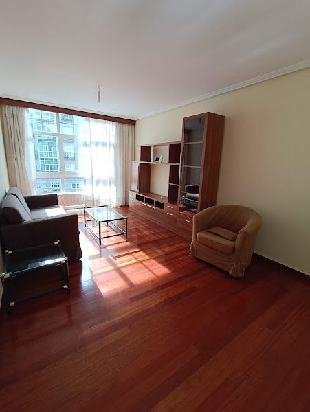 Living room of Flat for rent in A Coruña Capital   with Heating, Storage room and Furnished