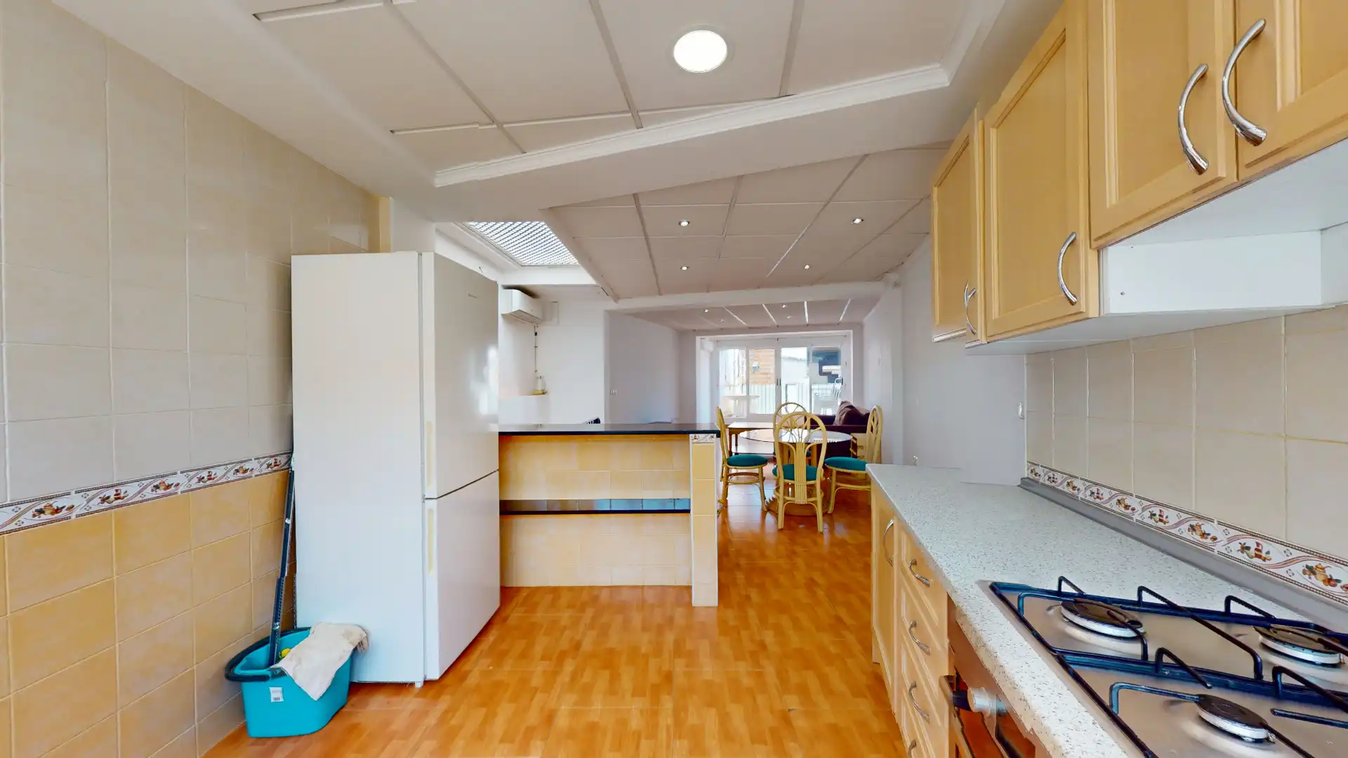 Cocina de Casa adosada en venta en L'Orxa / Lorcha con Aire acondicionado, Terraza y Trastero