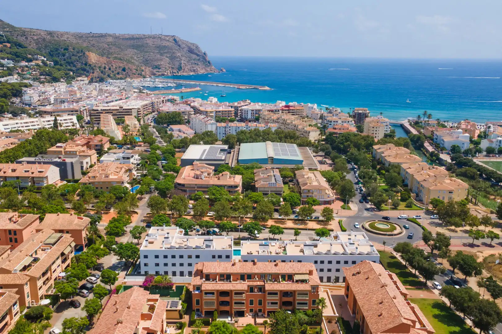 Vista exterior de Apartamento de alquiler en Jávea / Xàbia con Aire acondicionado, Calefacción y Parquet