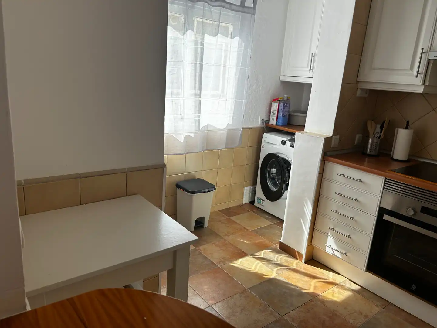 Kitchen of Flat for rent in  Palma de Mallorca  with Air Conditioner, Heating and Furnished
