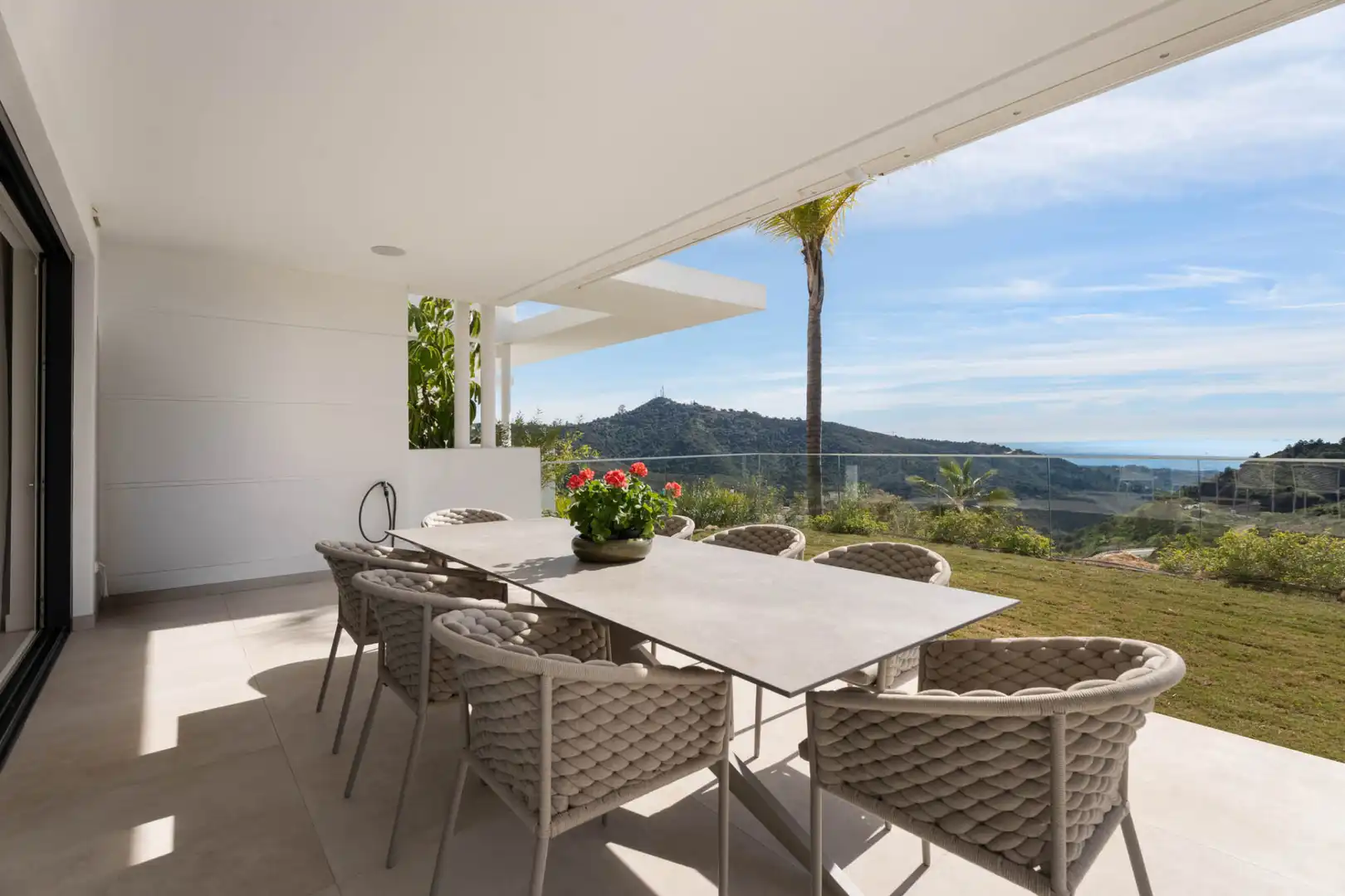 Terraza de Planta baja en venta en Ojén con Aire acondicionado, Jardín privado y Terraza