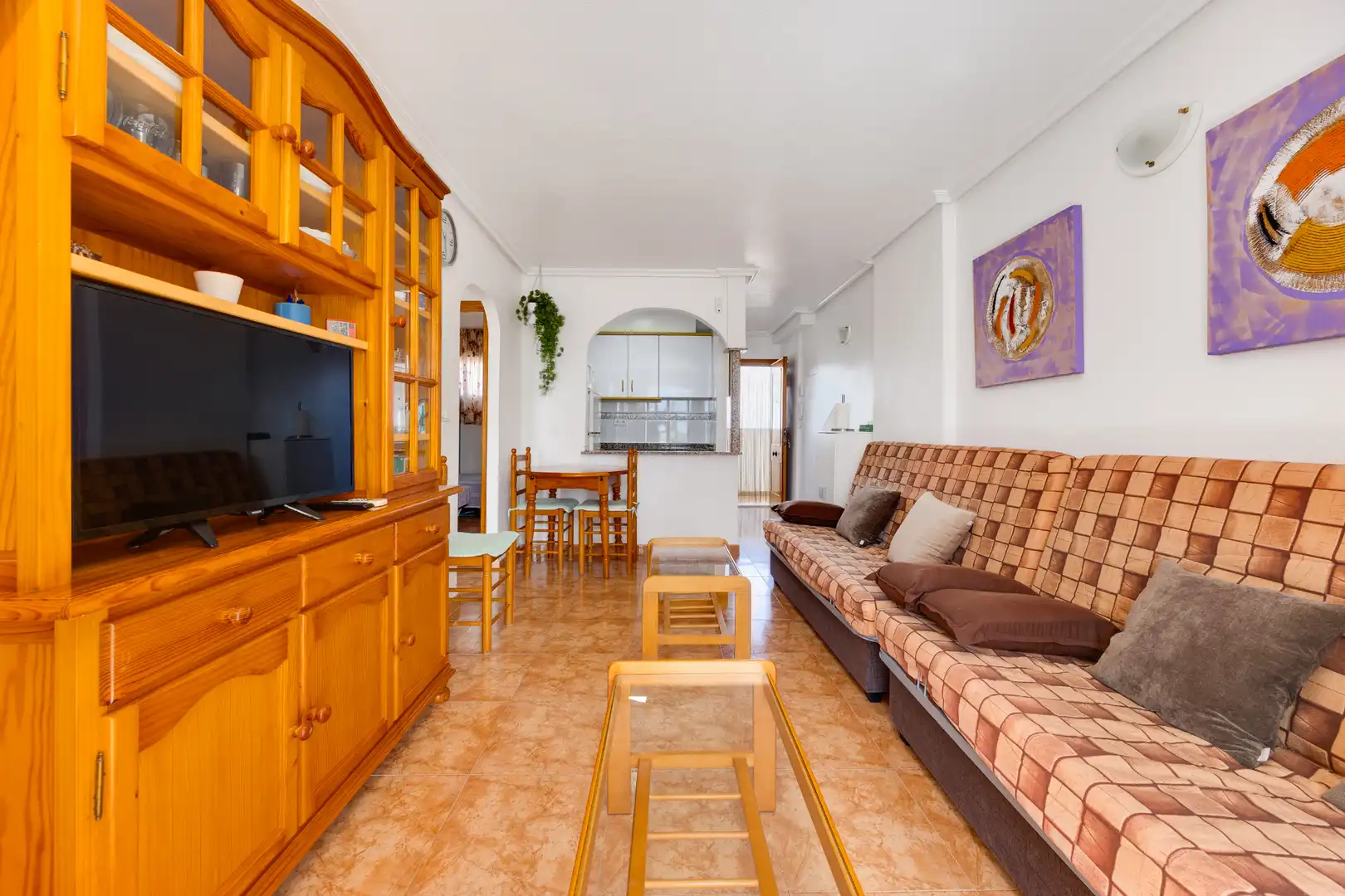 Sala d'estar de Pis en venda en Nueva Torrevieja - Aguas Nuevas