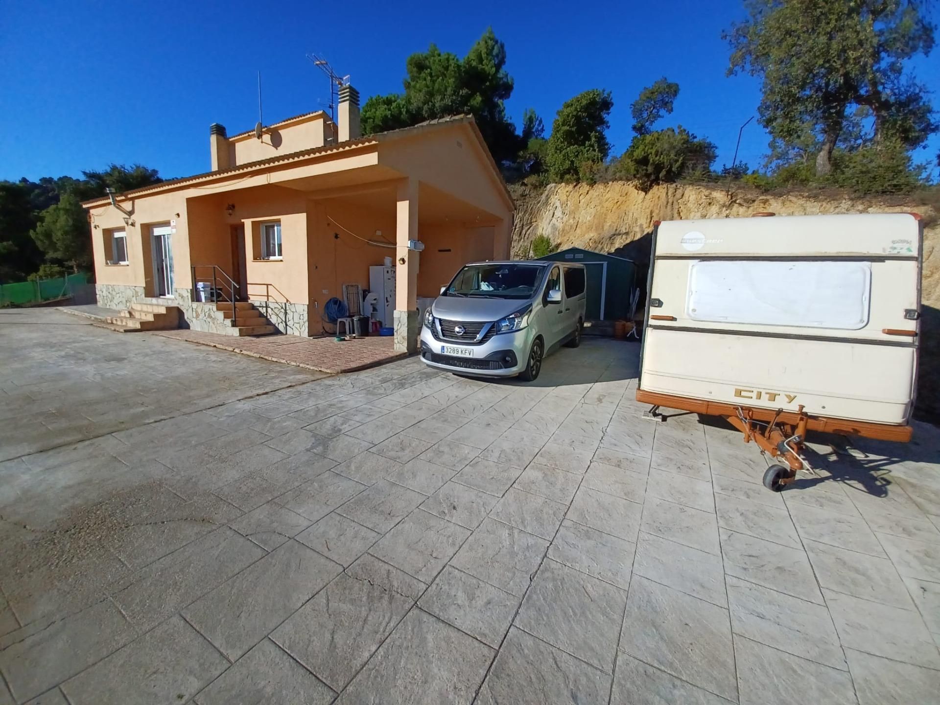 Exterior view of House or chalet for sale in Palafolls  with Heating, Private garden and Terrace