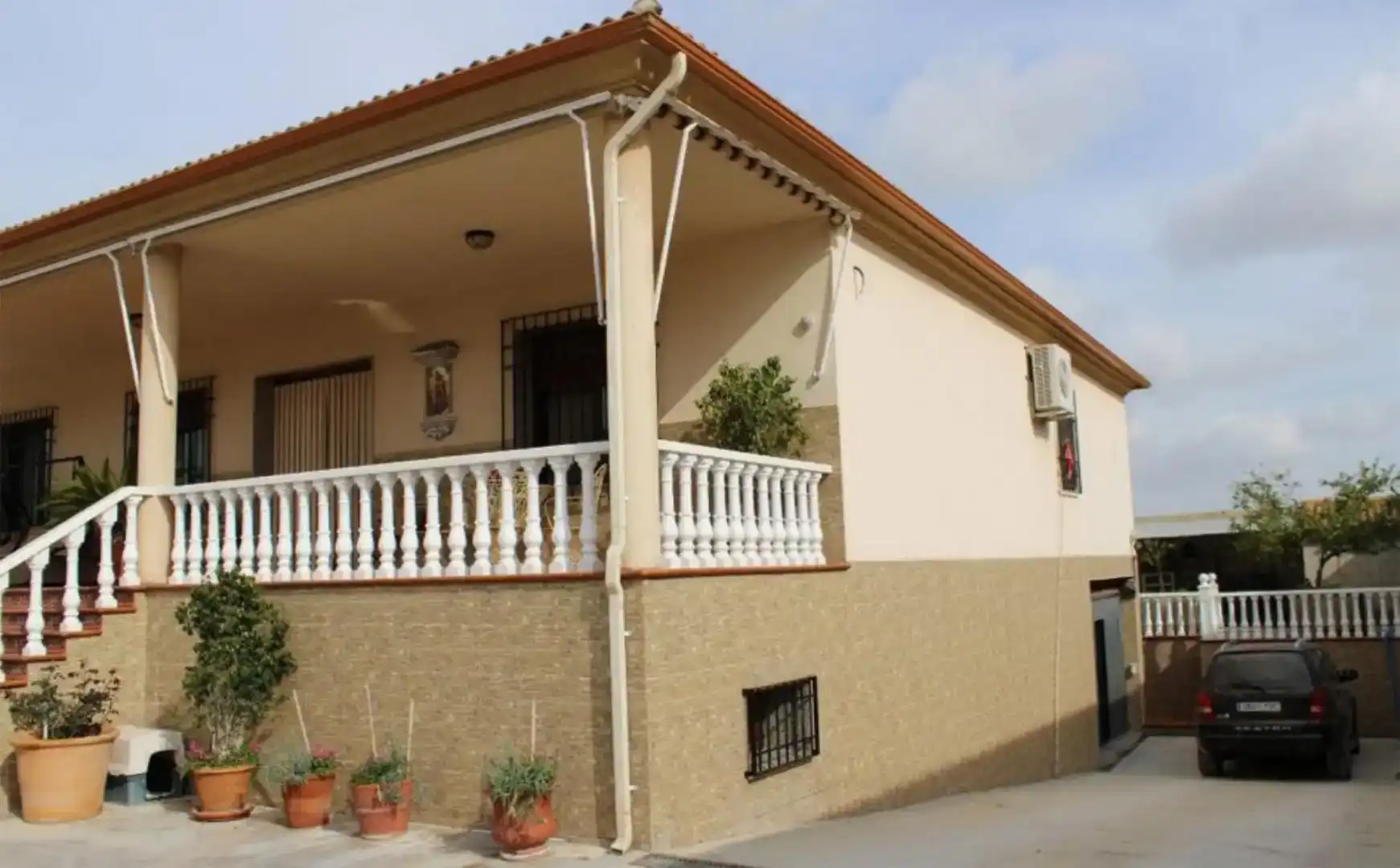 Vista exterior de Casa o xalet en venda en La Rambla amb Piscina, Moblat i Forn
