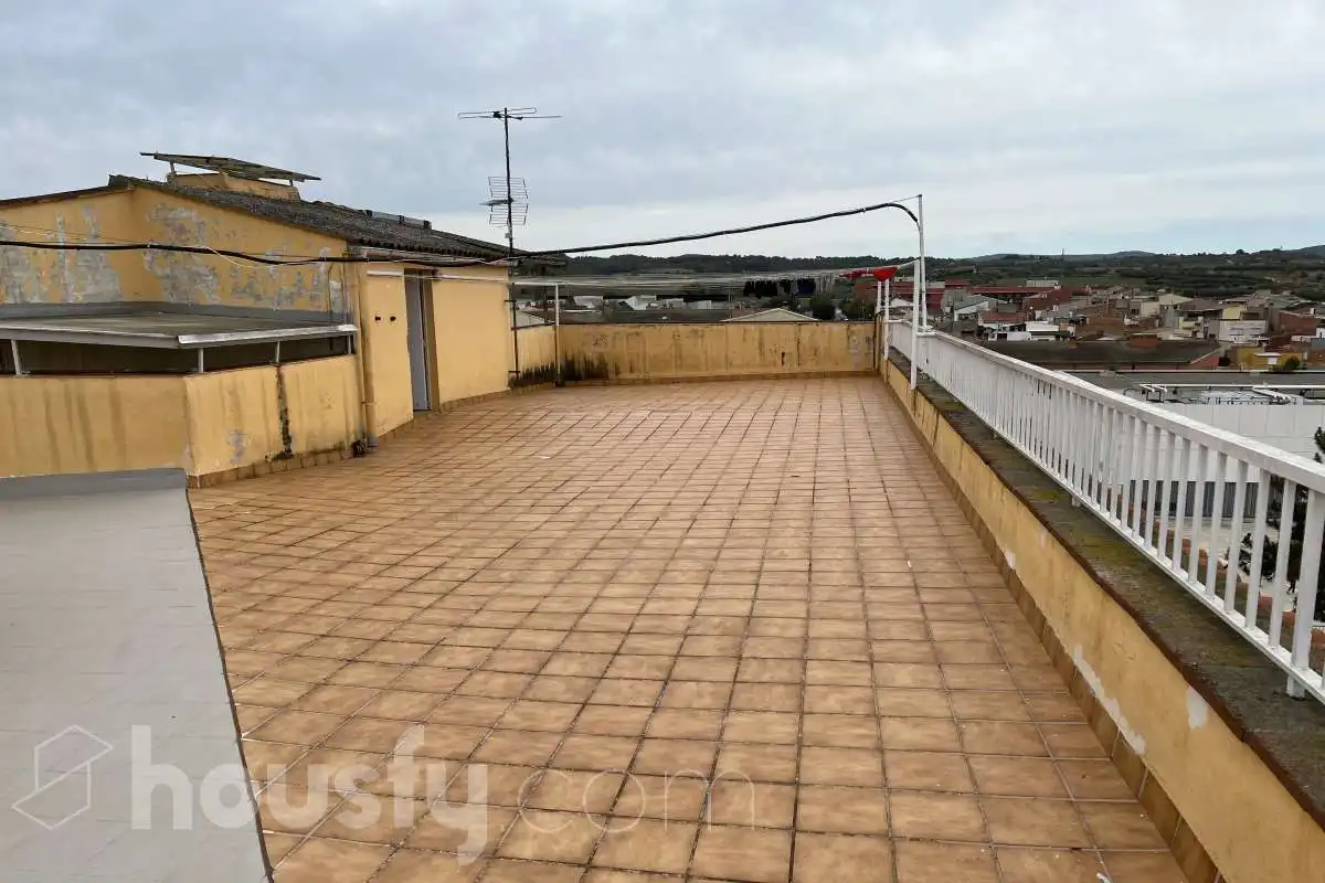 Terrasse von Dachboden zum Verkauf in Santa Margarida de Montbui mit Klimaanlage, Heizung und Terrasse