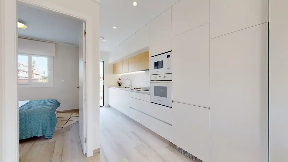 Cocina de Casa adosada en venta en Pilar de la Horadada