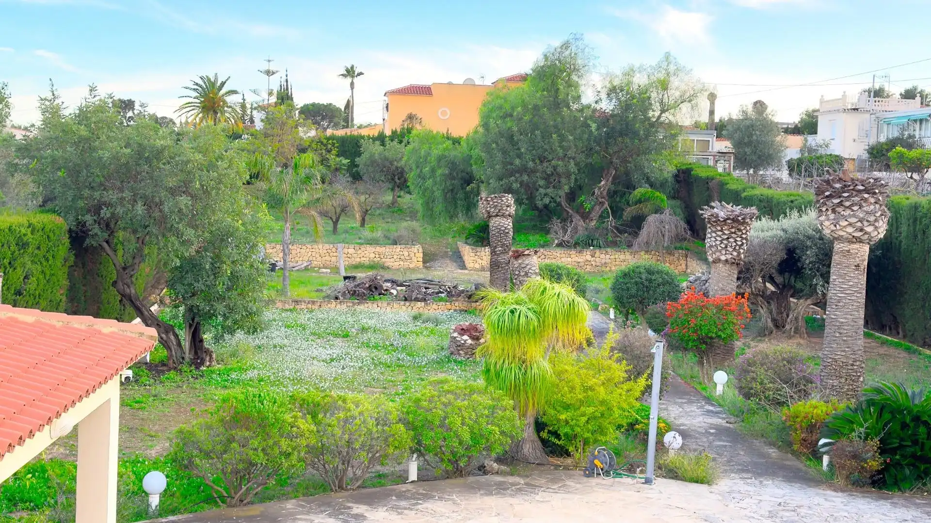 Jardín de Casa o chalet en venta en La Nucia con Aire acondicionado, Jardín privado y Terraza