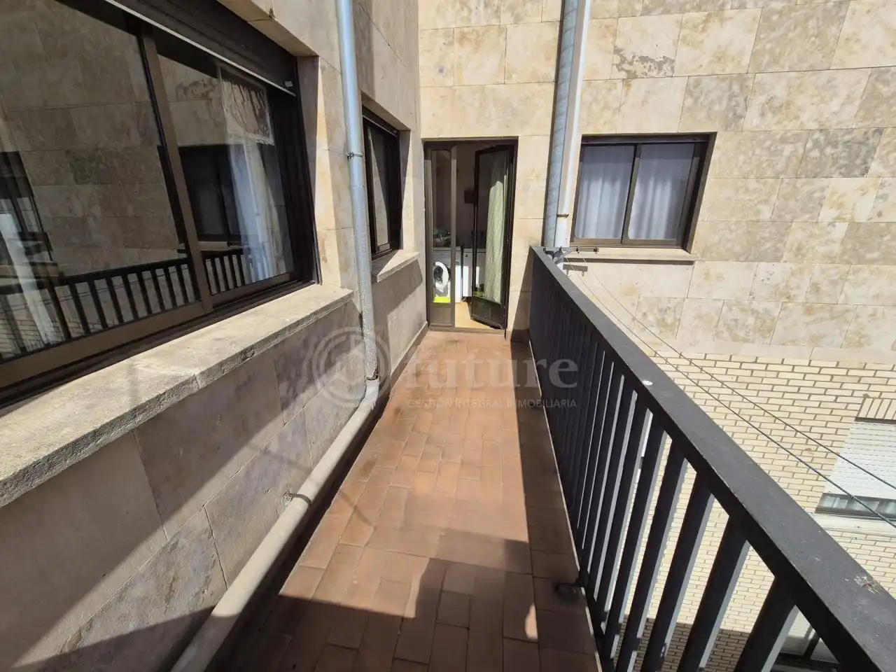 Balcony of Flat for sale in Salamanca  with Heating, Terrace and Furnished