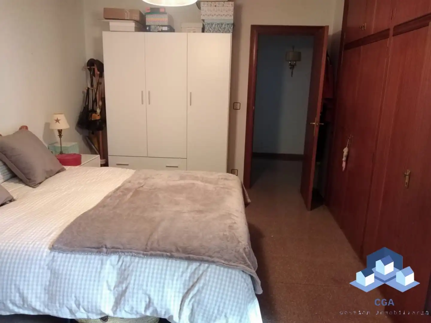 Bedroom of Flat for sale in Lorca  with Air Conditioner and Furnished