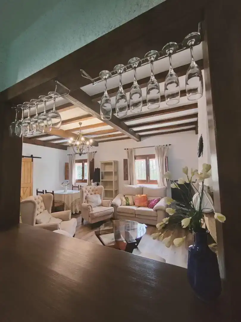 Sala d'estar de Casa o xalet en venda en Alcalá la Real amb Piscina
