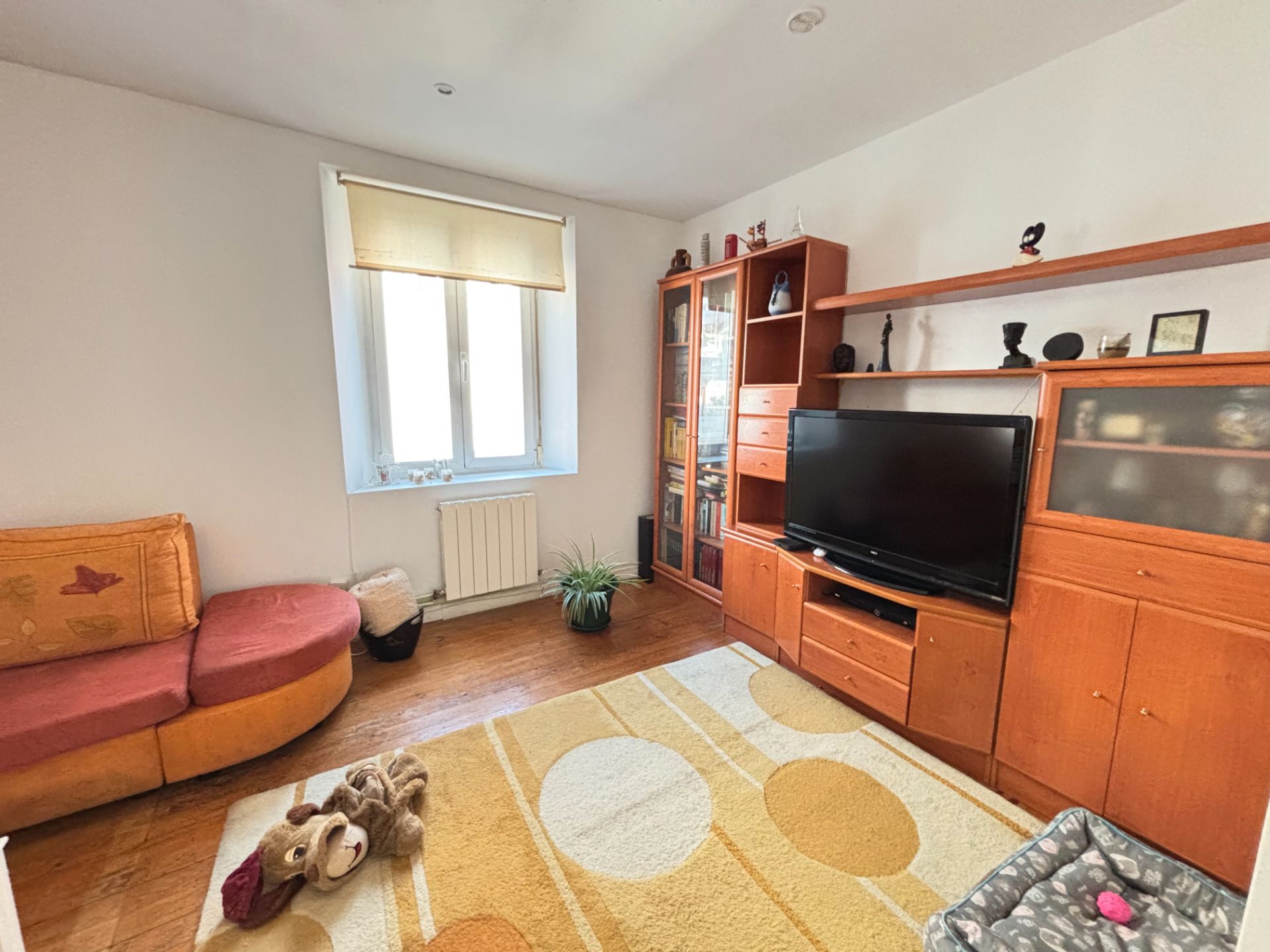 Living room of Flat for sale in Castro-Urdiales  with Heating, Parquet flooring and Terrace