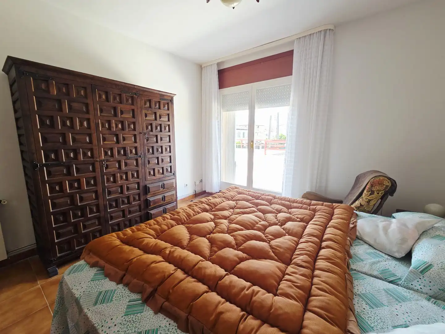 Dormitori de Casa o xalet en venda en Cunit amb Calefacció, Jardí privat i Terrassa