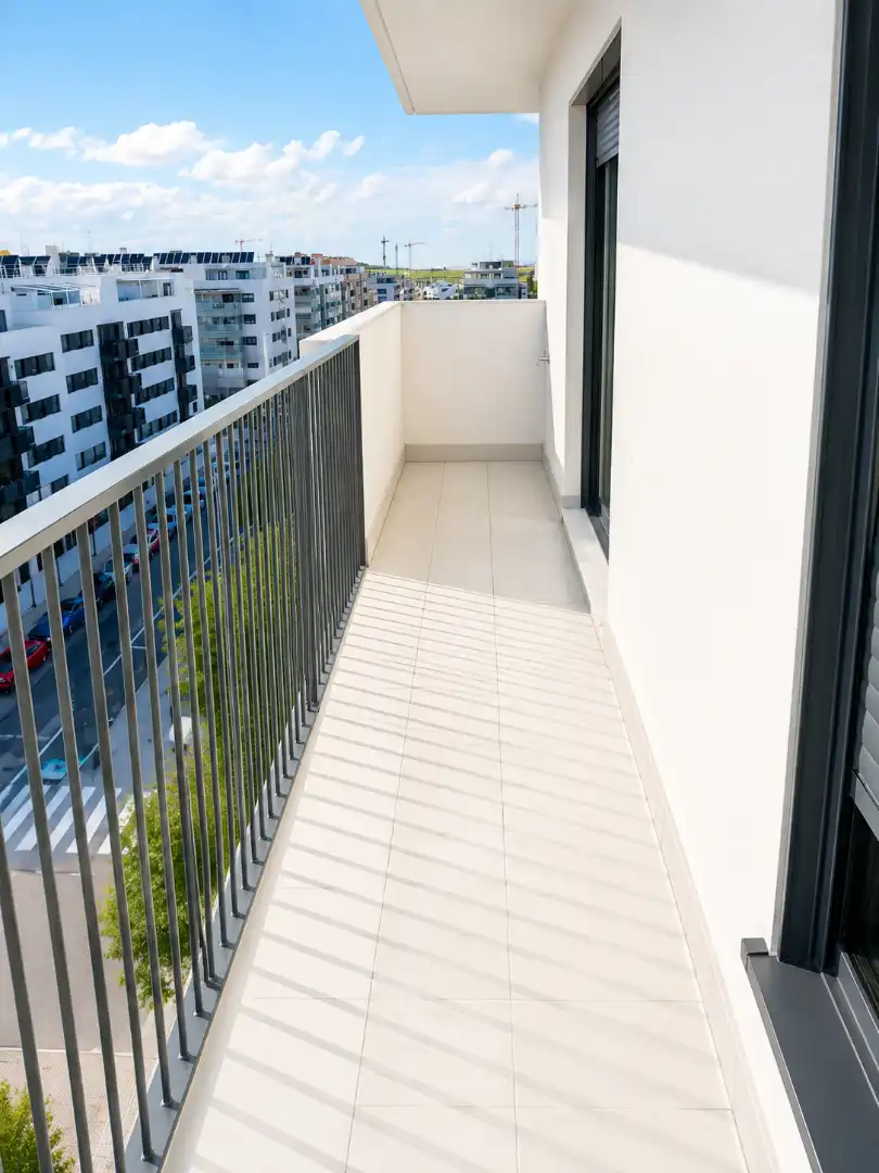 Terraza de Piso de alquiler en Valdemoro con Aire acondicionado, Calefacción y Trastero