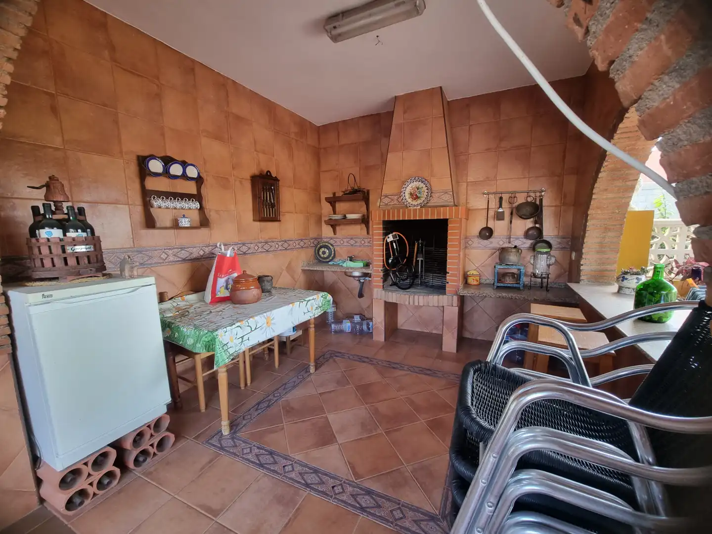 Cocina de Finca rústica en venta en Pechina con Aire acondicionado, Calefacción y Jardín privado