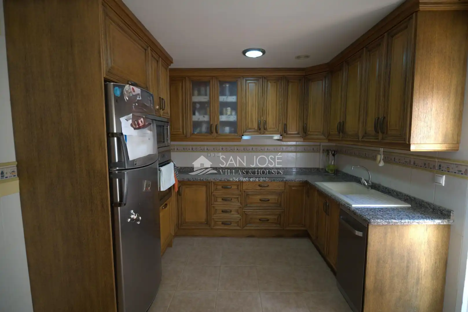 Kitchen of Detached homes for sale in Aspe  with Air Conditioner, Heating and Private garden