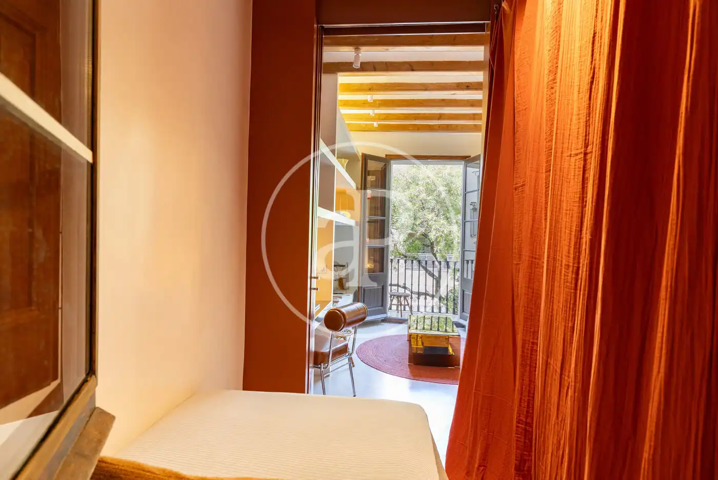 Bedroom of Flat for sale in Barcelona  with Air Conditioner, Heating and Furnished