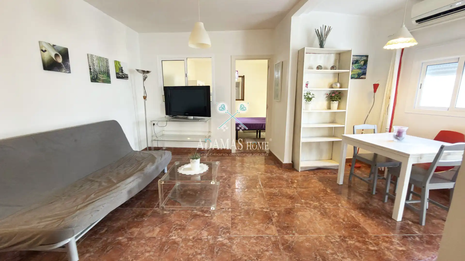 Living room of Apartments for sale in Sevilla  with Air Conditioner, Heating and Furnished