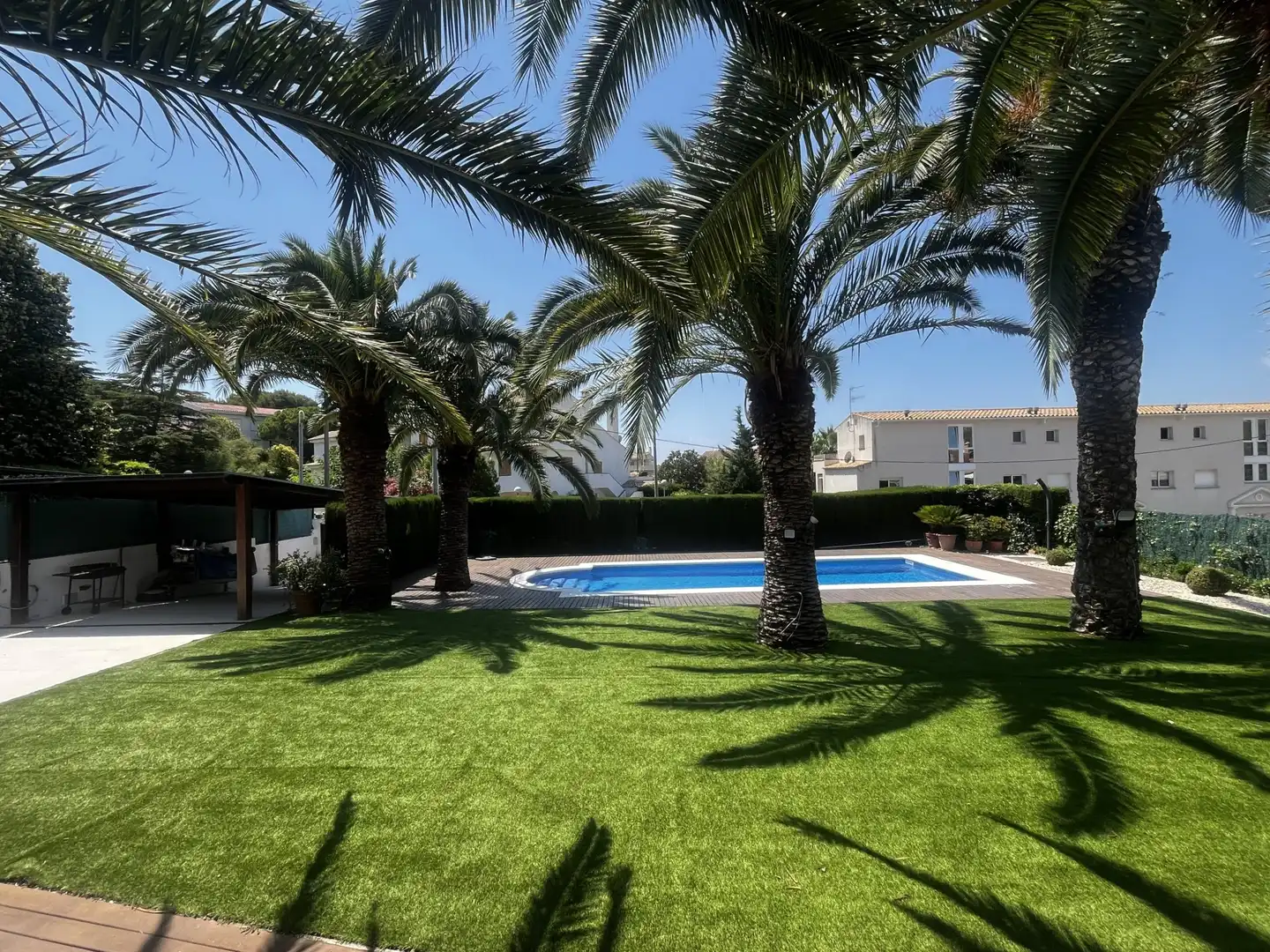 Piscina de Casa o xalet de lloguer en Castell d'Aro, Platja d'Aro i s'Agaró amb Aire condicionat, Calefacció i Terrassa