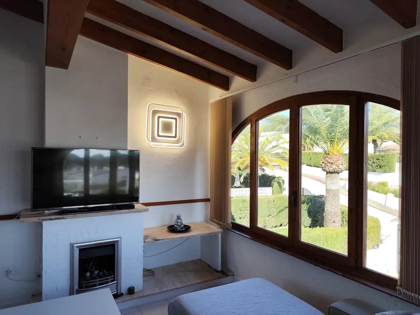 Sala de estar de Casa o chalet de alquiler en Calpe / Calp con Aire acondicionado, Calefacción y Terraza