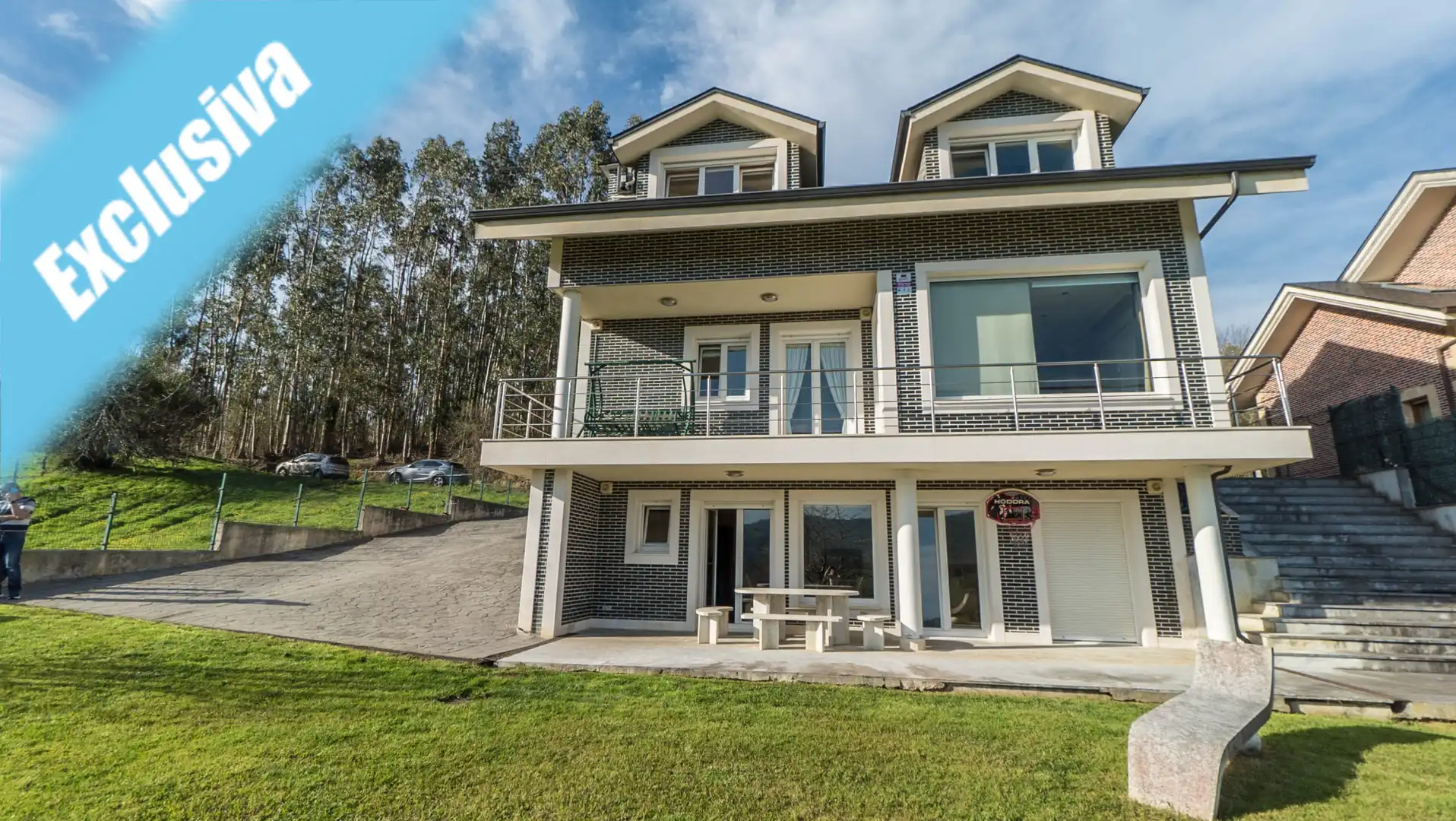 Exterior view of Houses for sale in Bárcena de Cicero  with Air Conditioner, Heating and Private garden