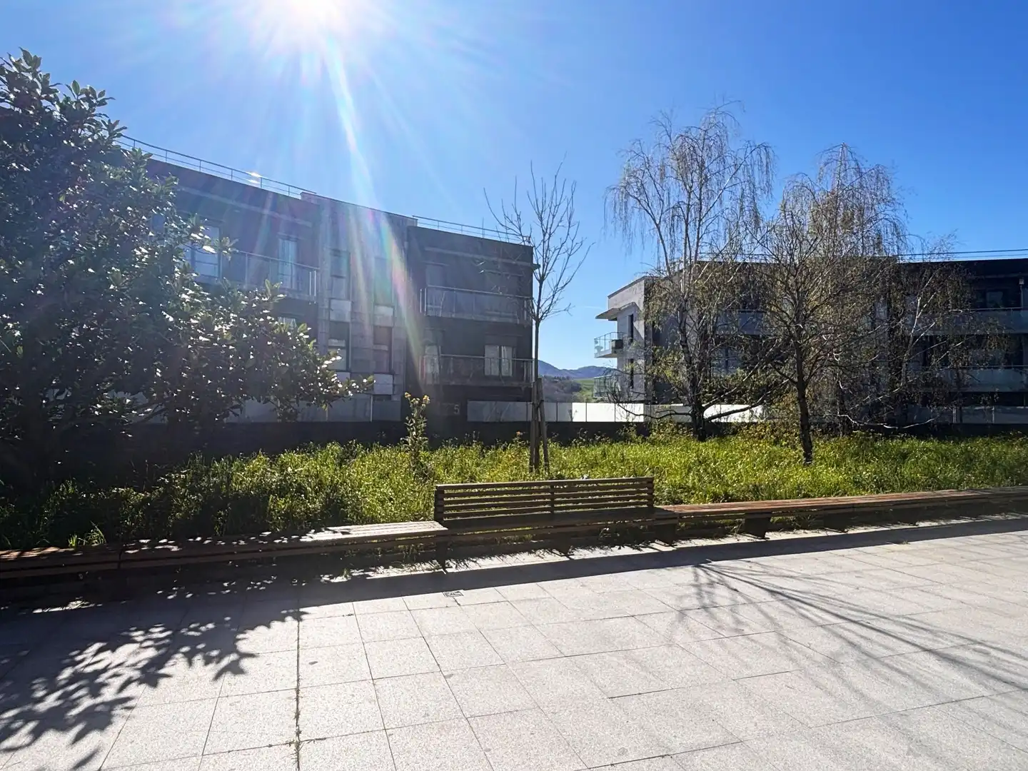 Vista exterior de Pis en venda en Lasarte-Oria amb Calefacció, Terrassa i Moblat