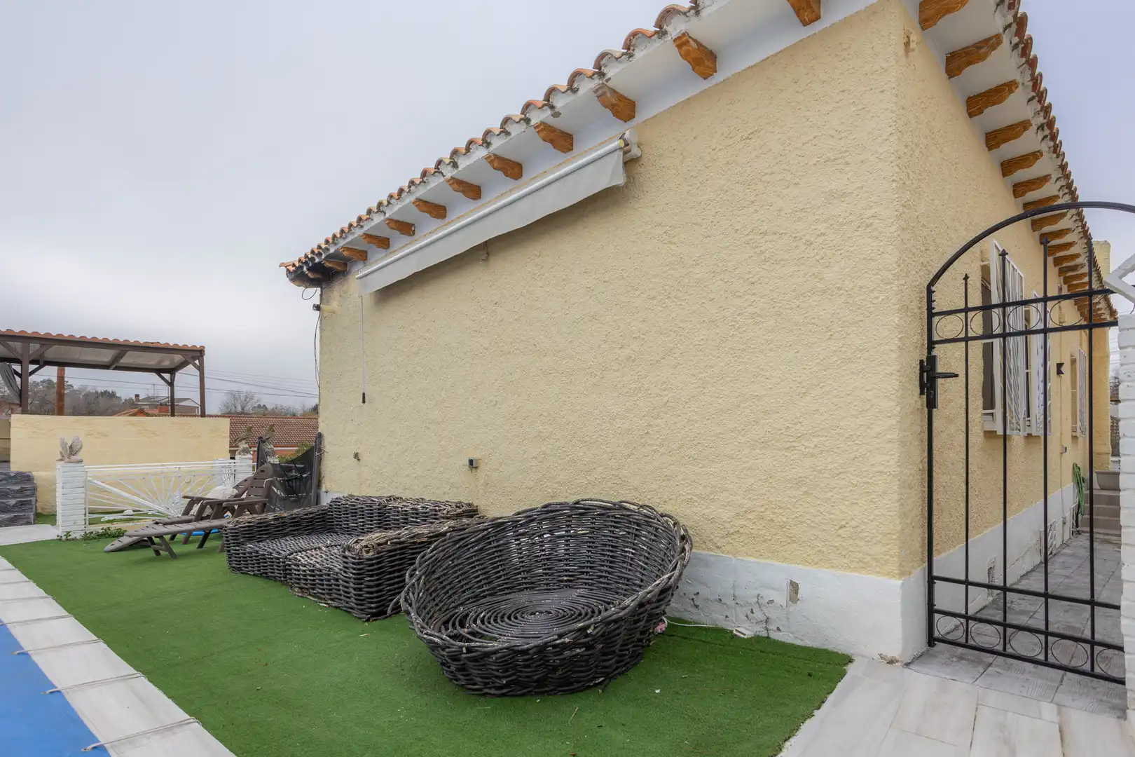 Terraza de Casa o chalet en venta en Casarrubios del Monte con Aire acondicionado, Calefacción y Jardín privado