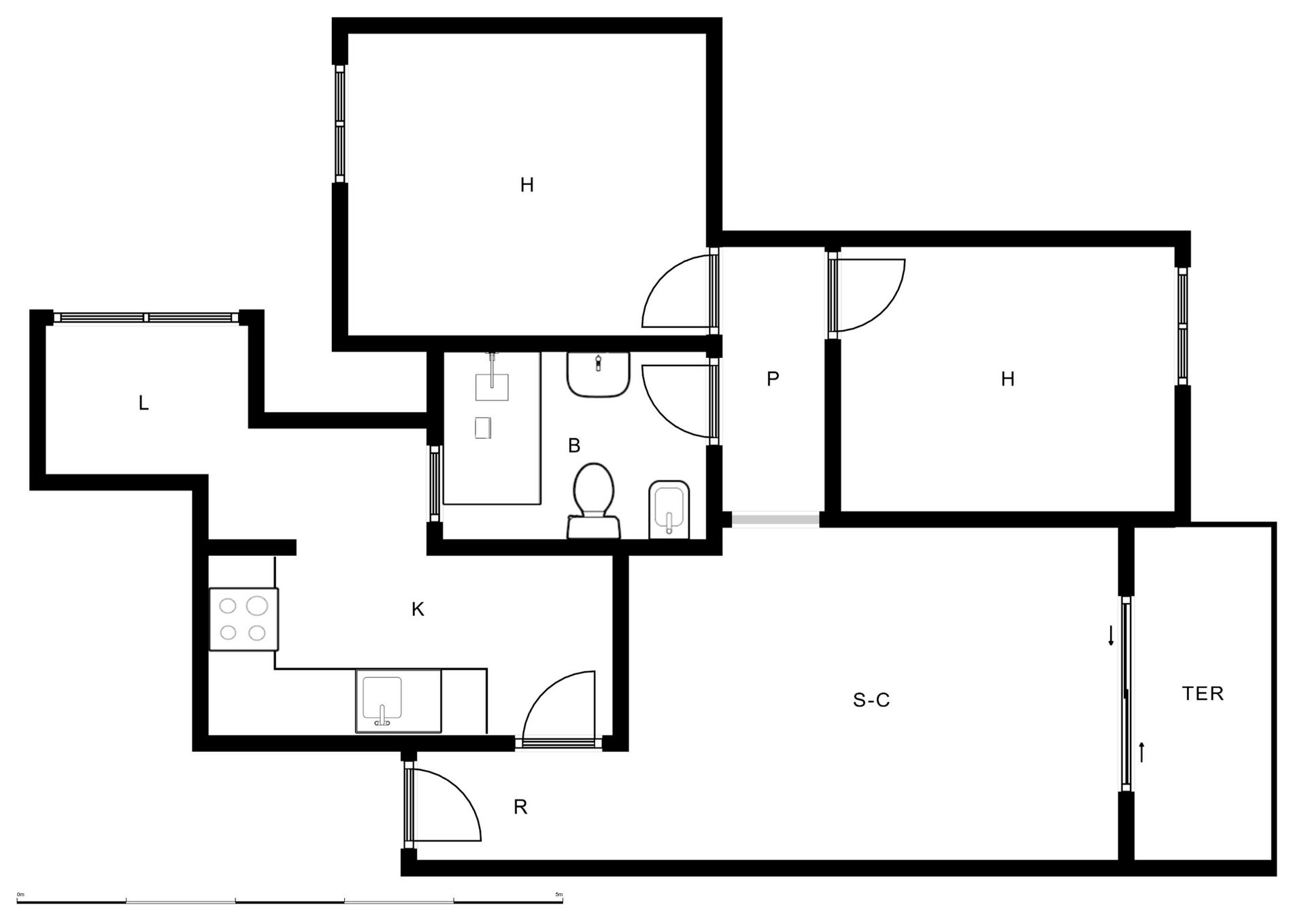 Flat to rent in El Torrejón - El Cerezo