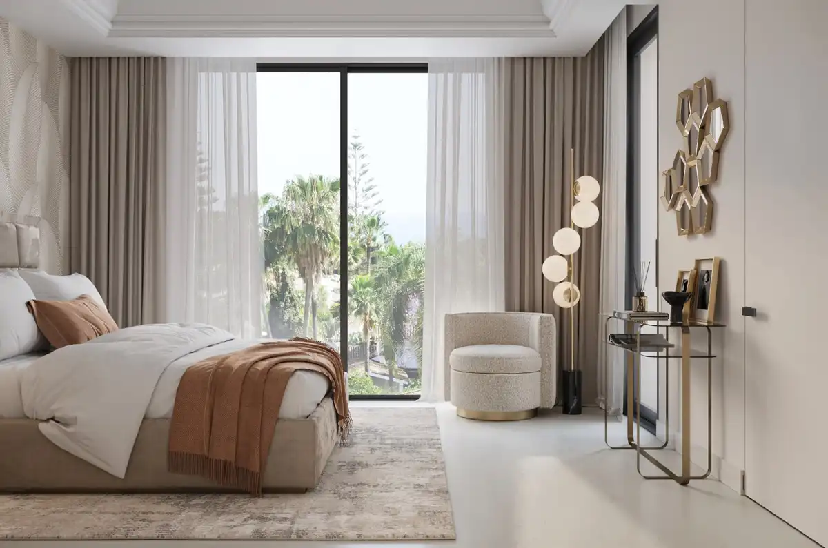 Habitación de Casa o chalet en venta en Marbella con Aire acondicionado, Jardín privado y Terraza
