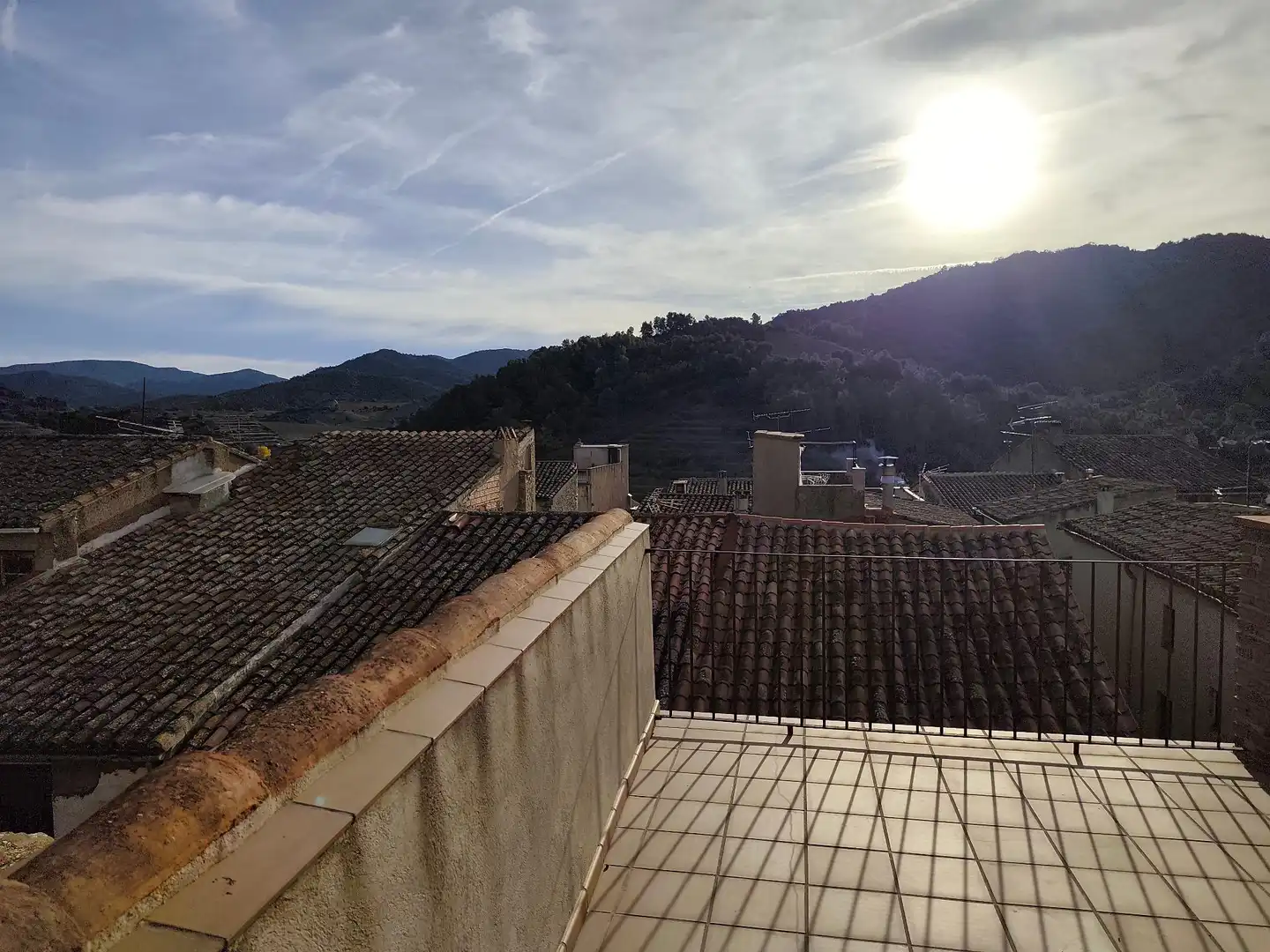 Außenansicht von Einfamilien-Reihenhaus zum Verkauf in Poboleda mit Terrasse, Abstellraum und Balkon
