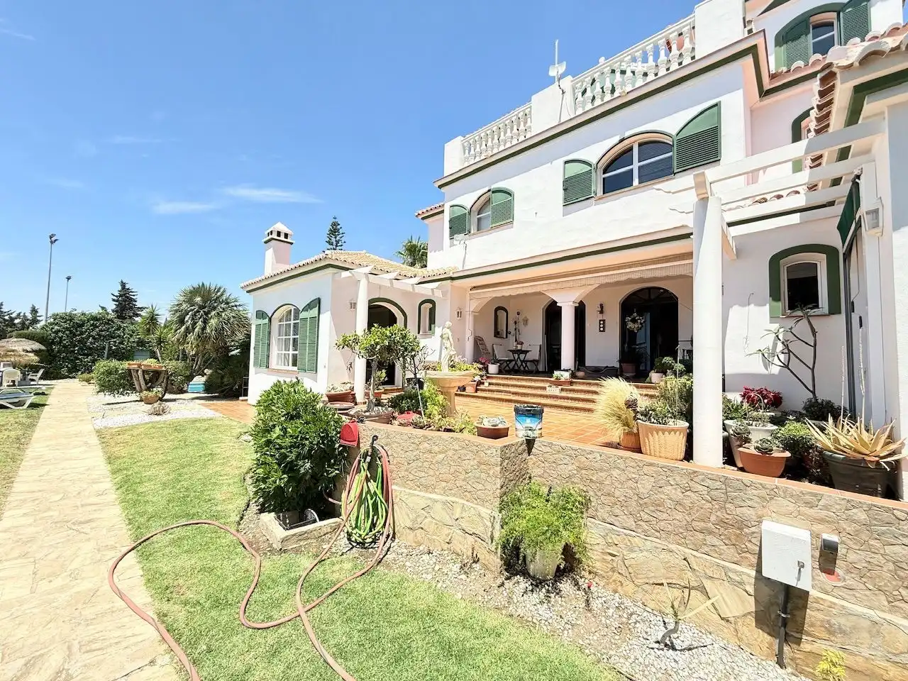 Jardí de Casa o xalet en venda en Torrox amb Aire condicionat, Calefacció i Jardí privat