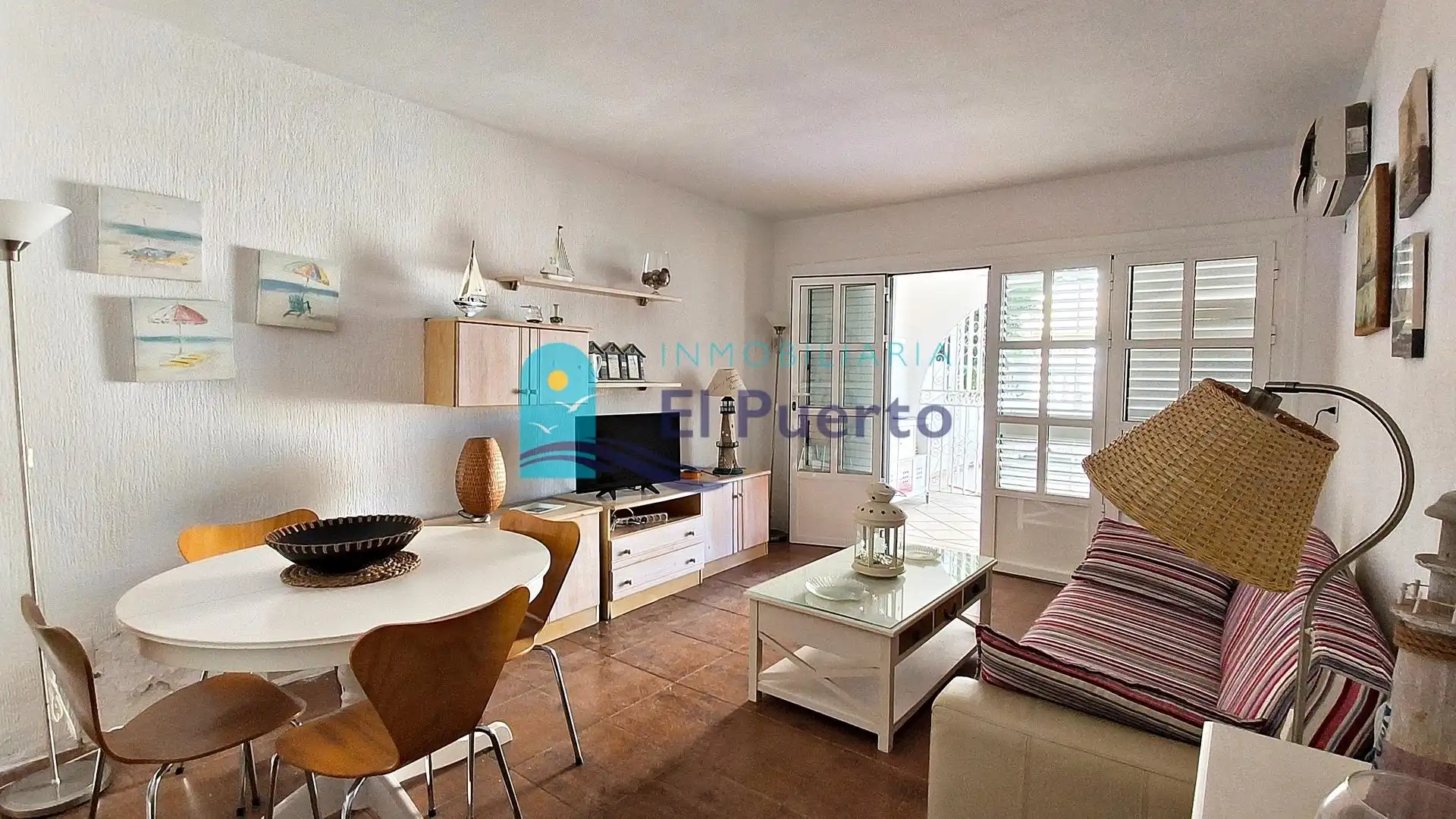 Living room of Flat for sale in Puerto de Mazarrón