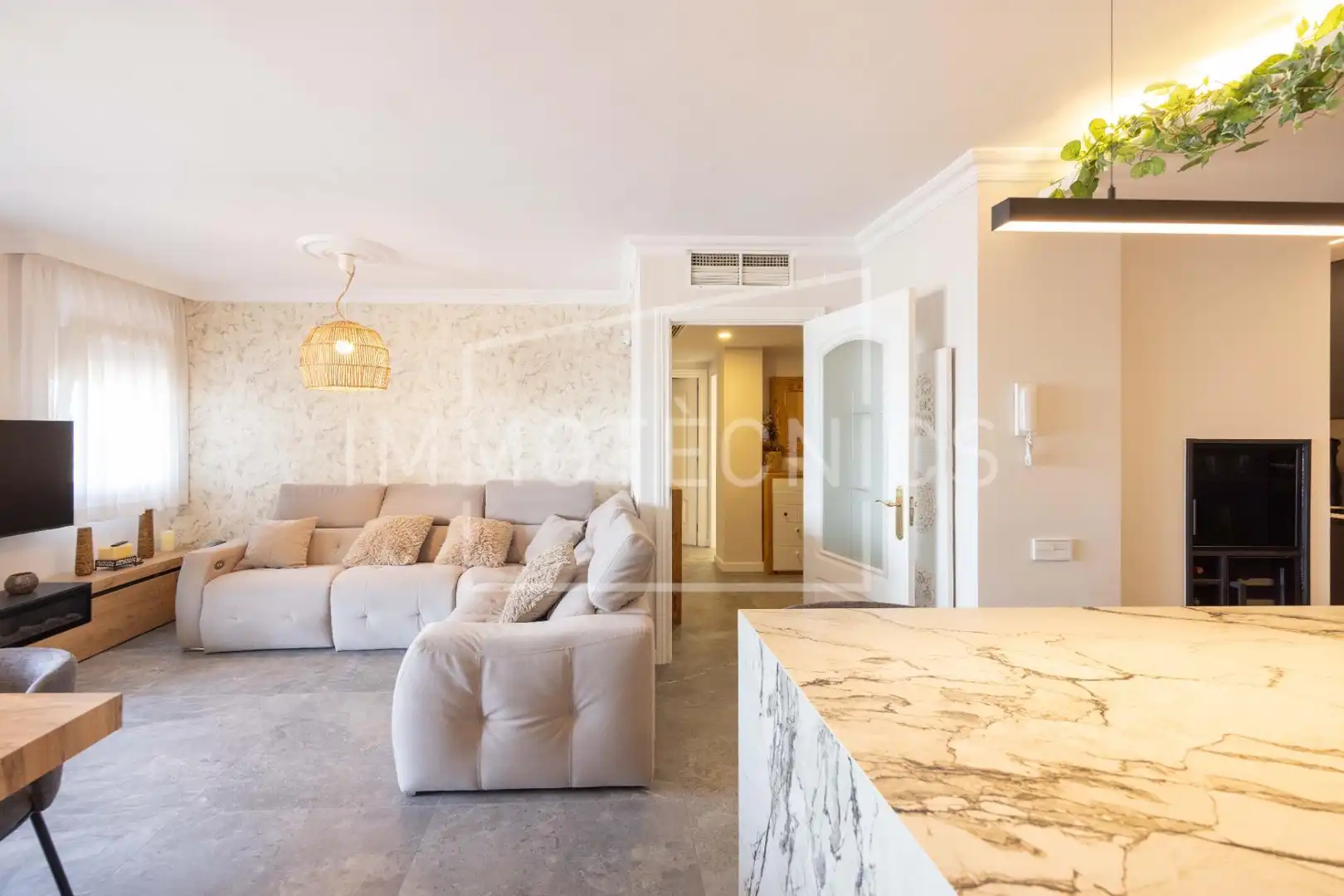 Living room of Attic for sale in Granollers  with Air Conditioner, Heating and Terrace