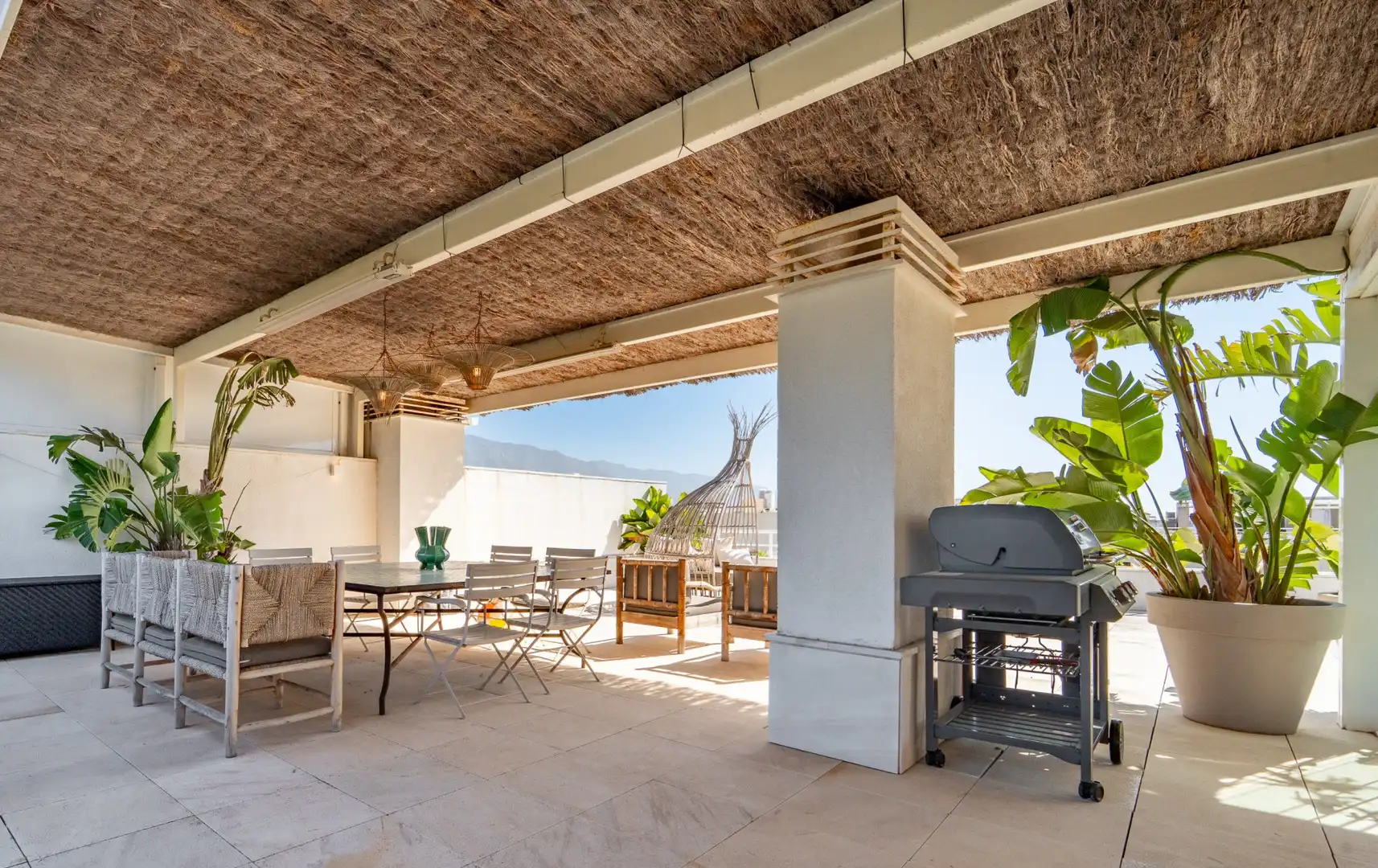 Terraza de Ático en venta en Nueva Andalucía
