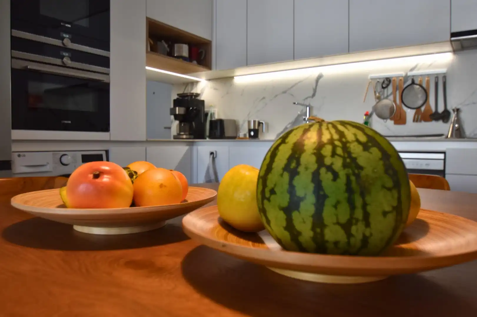Kitchen of Flat for sale in Vilanova i la Geltrú  with Air Conditioner, Heating and Terrace