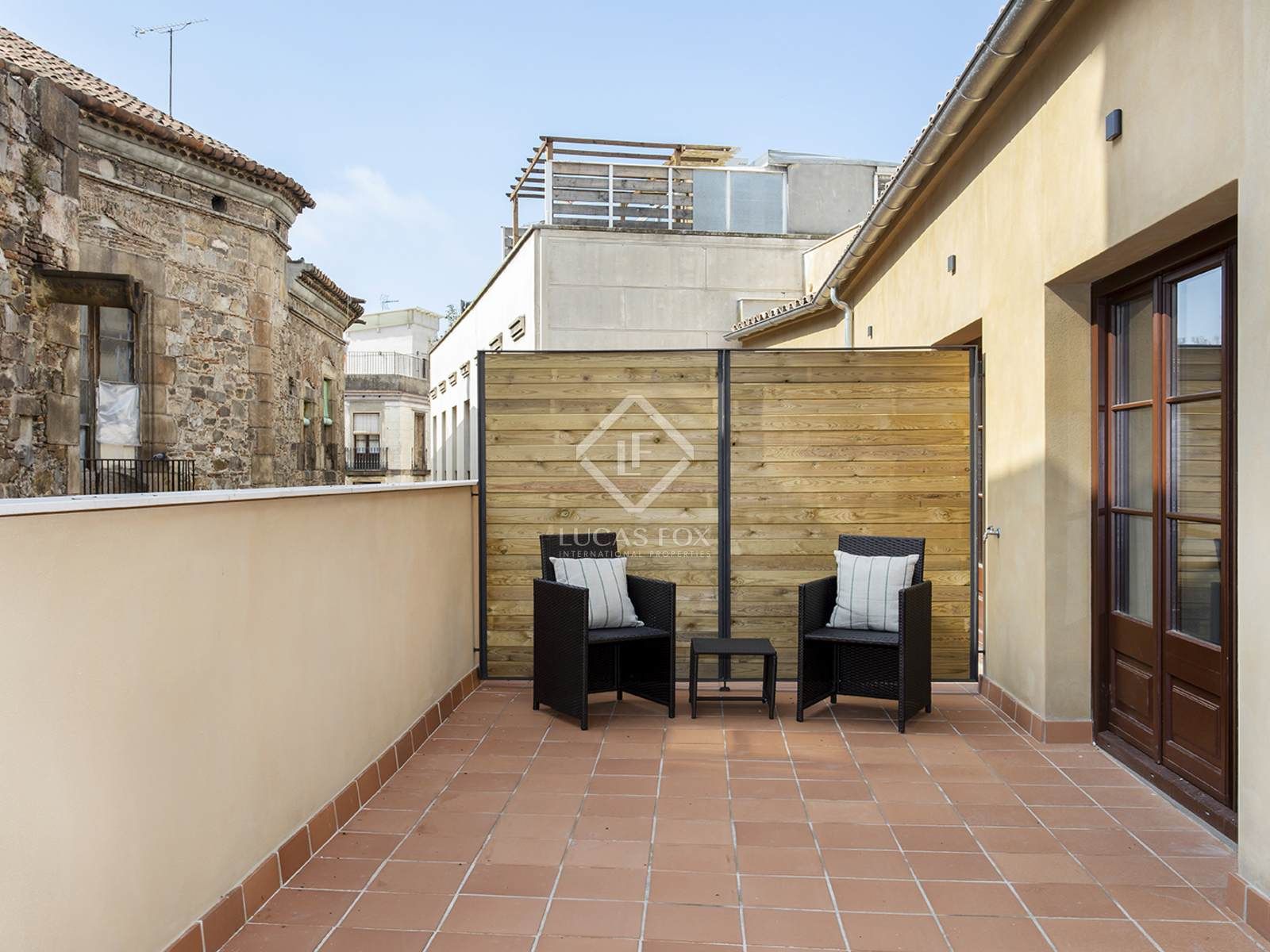 Terrassa de Àtic de lloguer en  Barcelona Capital amb Aire condicionat, Calefacció i Parquet