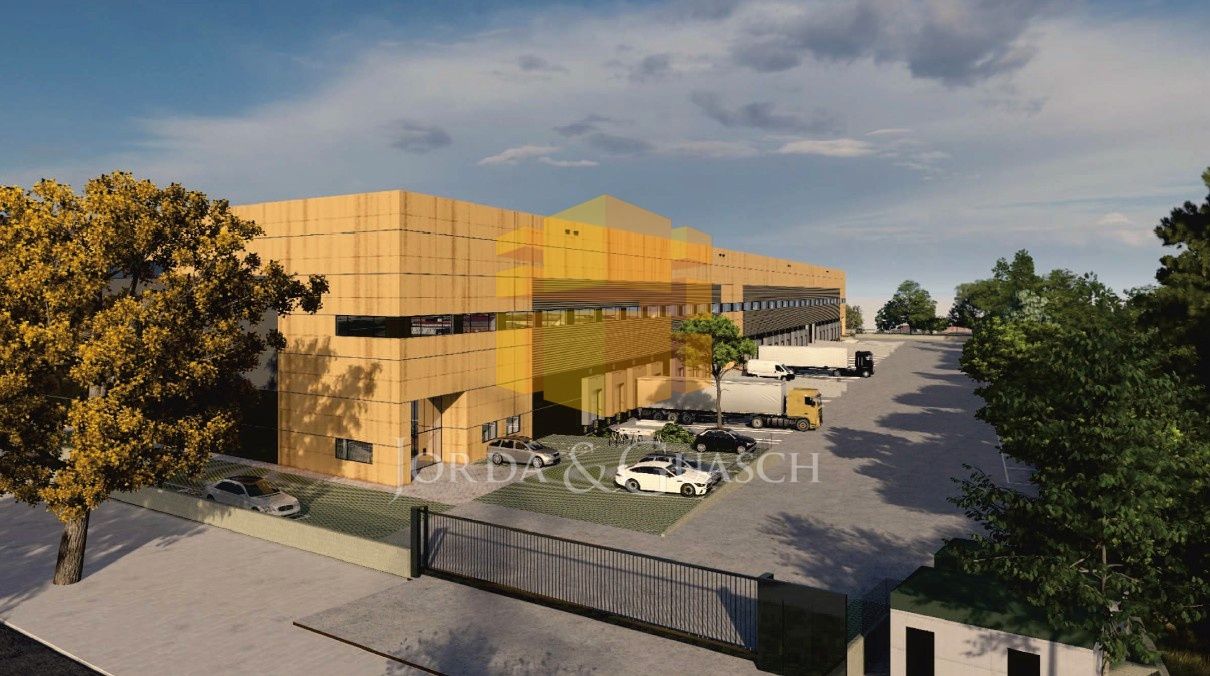 Exterior view of Industrial buildings for rent in Martorell  with Heating and Alarm