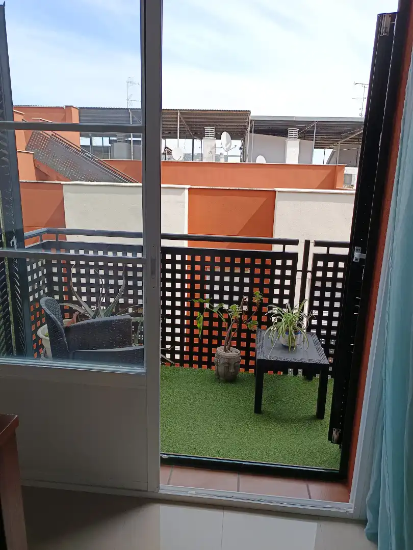 Terraza de Piso de alquiler en Lucena con Aire acondicionado, Calefacción y Jardín privado