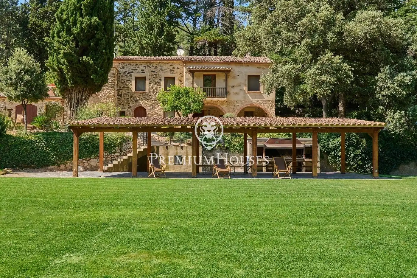 Vista exterior de Finca rústica en venda en Alcover amb Calefacció, Jardí privat i Terrassa
