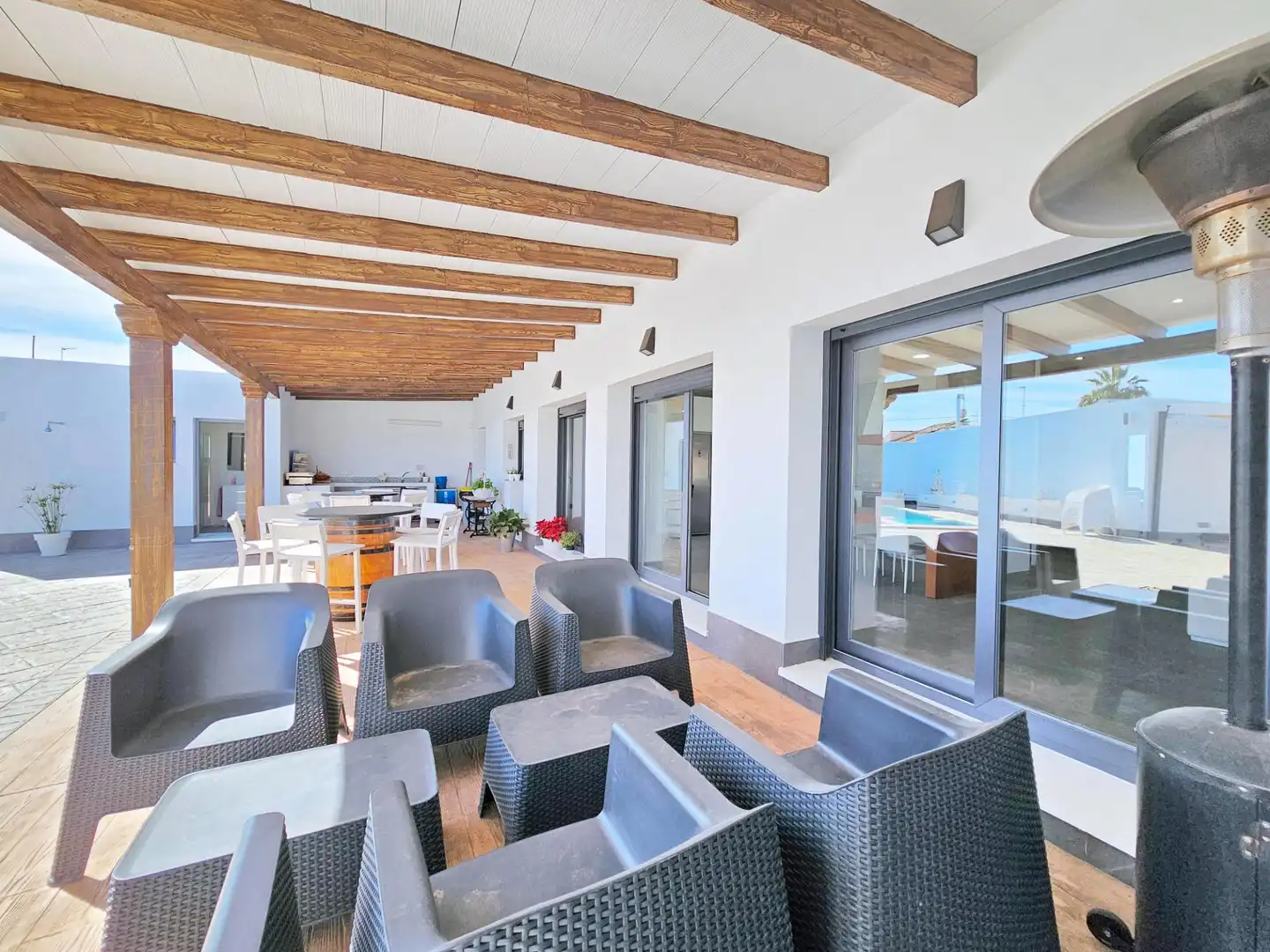 Terraza de Casa o chalet en venta en Cartagena con Terraza, Piscina y Amueblado