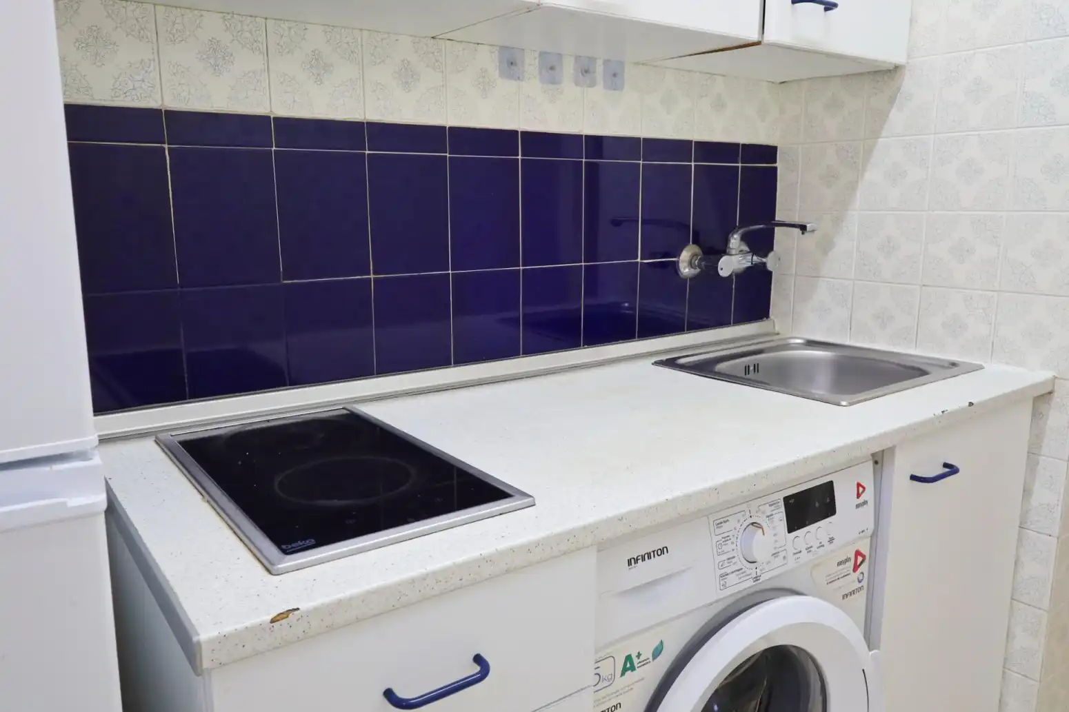 Cocina de Piso en venta en Benalmádena con Jardín privado, Terraza y Amueblado
