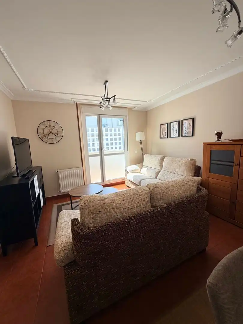 Living room of Flat for rent in Valdés - Luarca  with Heating, Terrace and Storage room